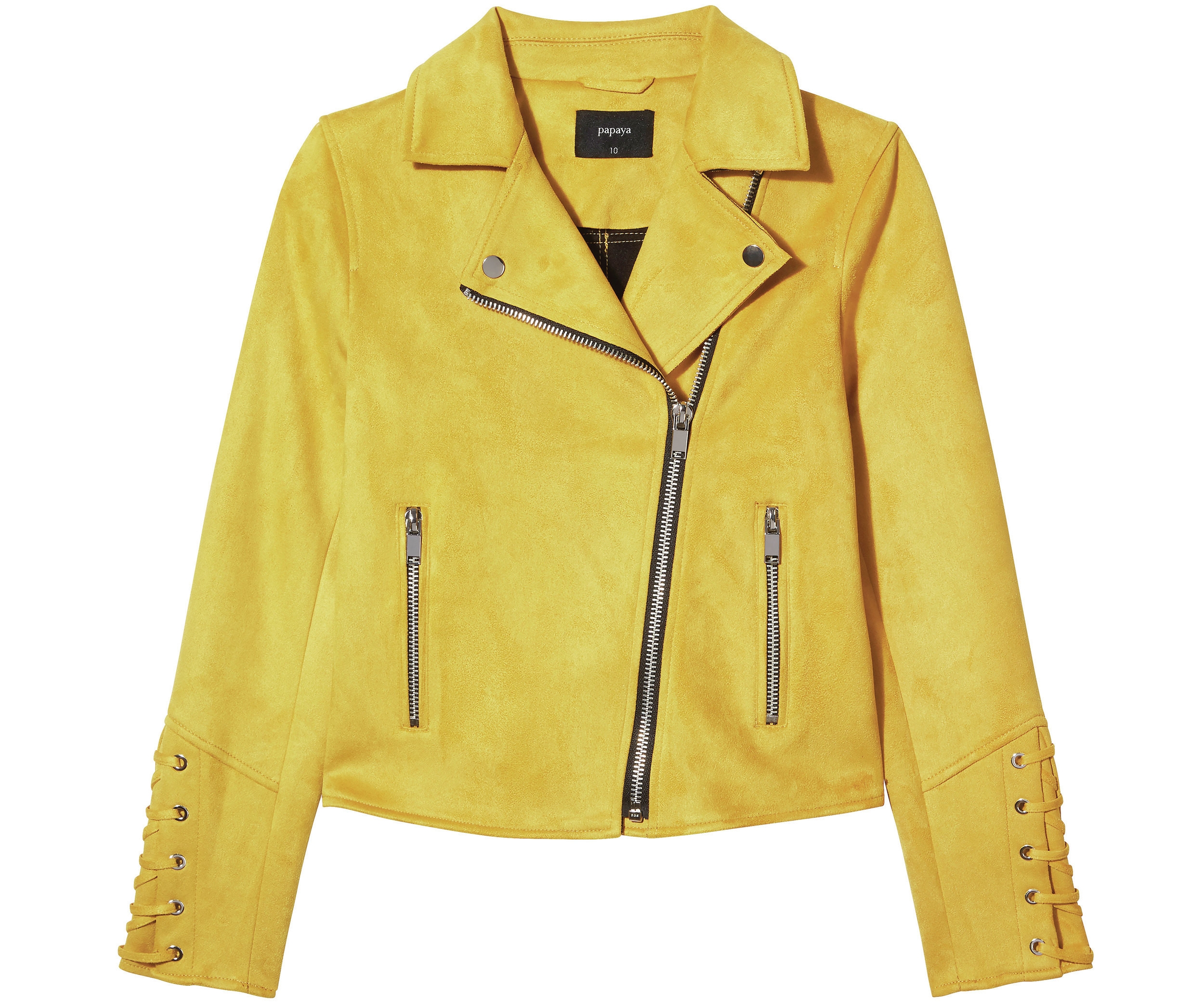 Matalan suedette hot sale biker jacket