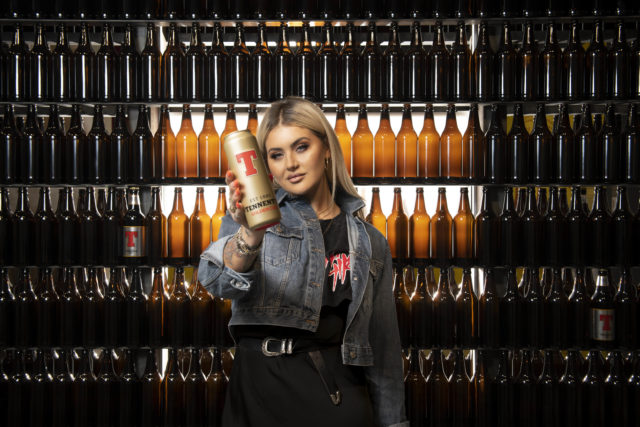 Youtube Star Jamie Genevieve Toasts Tennents Golden Can Award