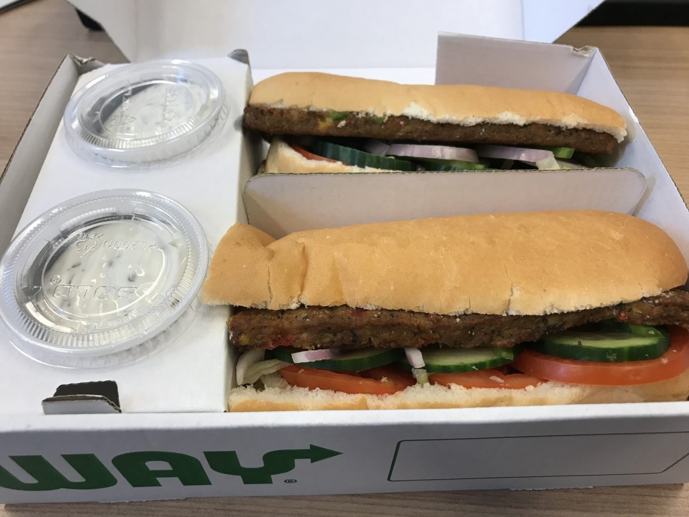 Tried and tested Here's our verdict on the new Subway vegan sandwich and salad Lifestyle from