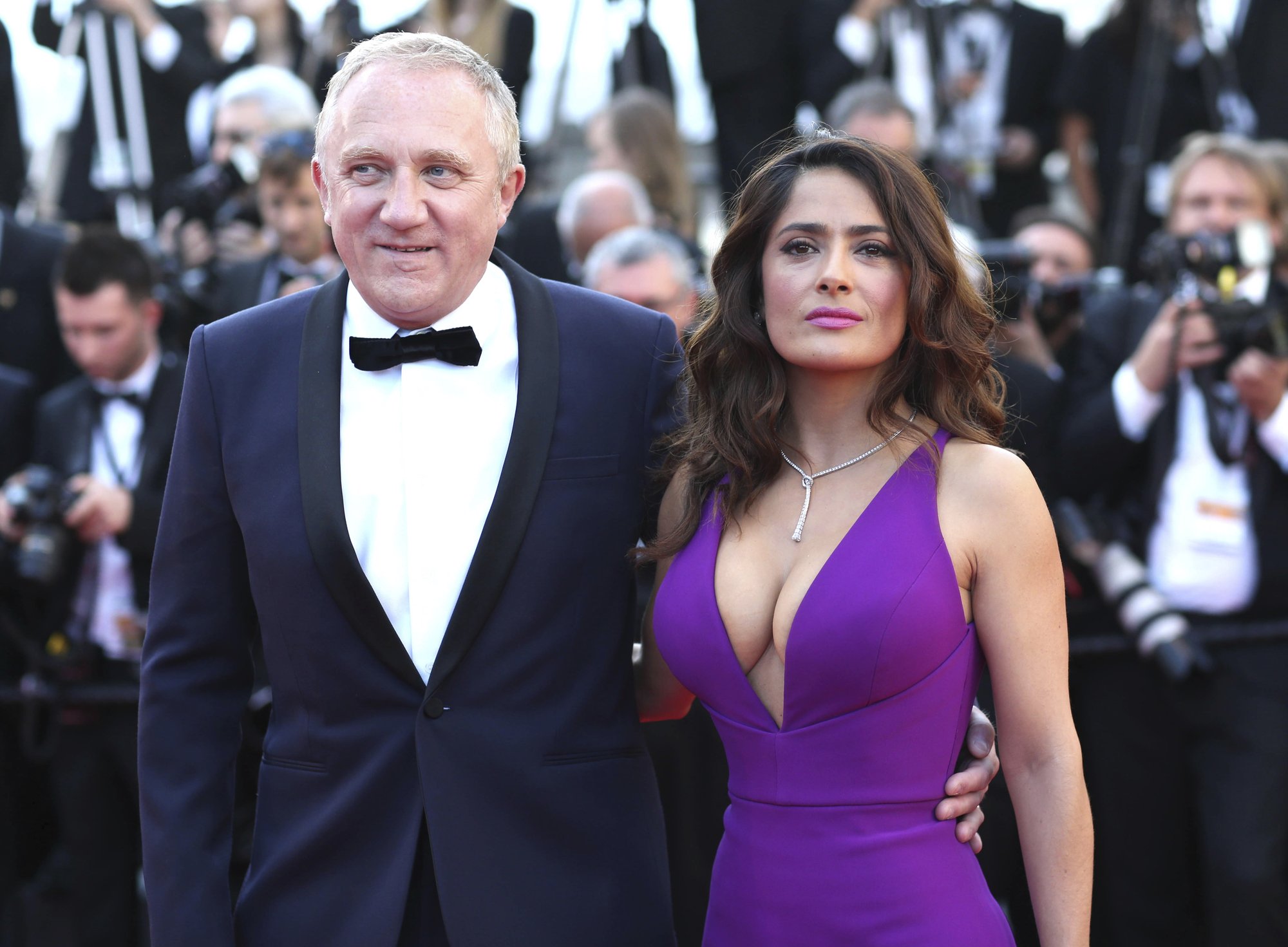 Francois-Henri Pinault and Salma Hayek