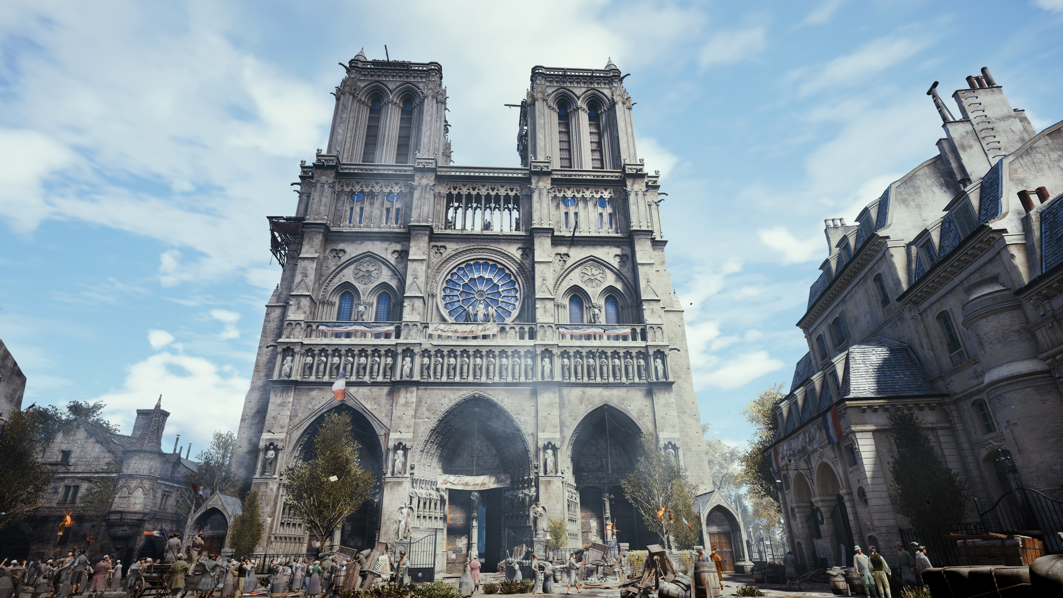 Notre-Dame Cathedral in Assassin's Creed Unity