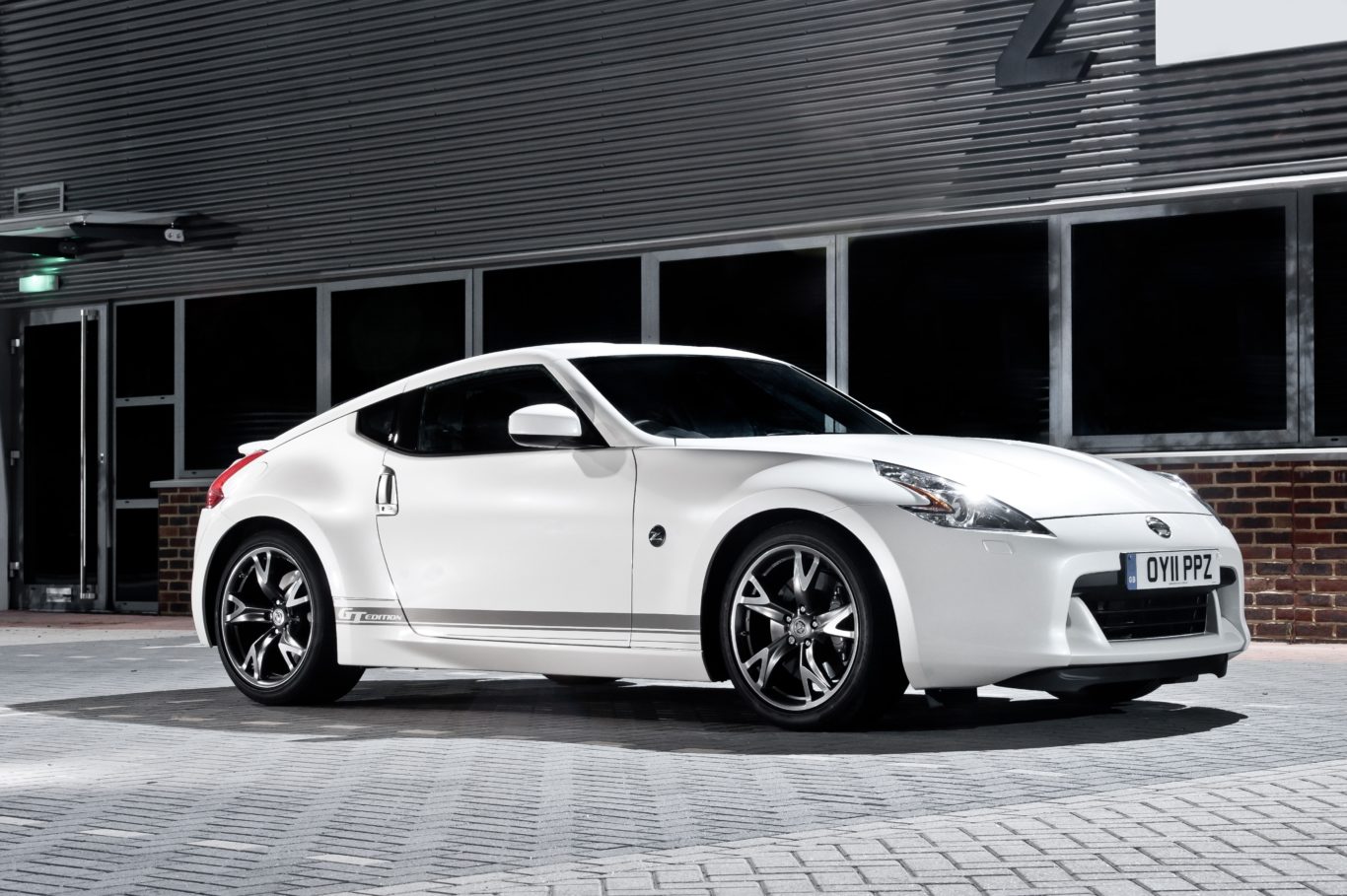 The 370Z features a punchy V6 engine