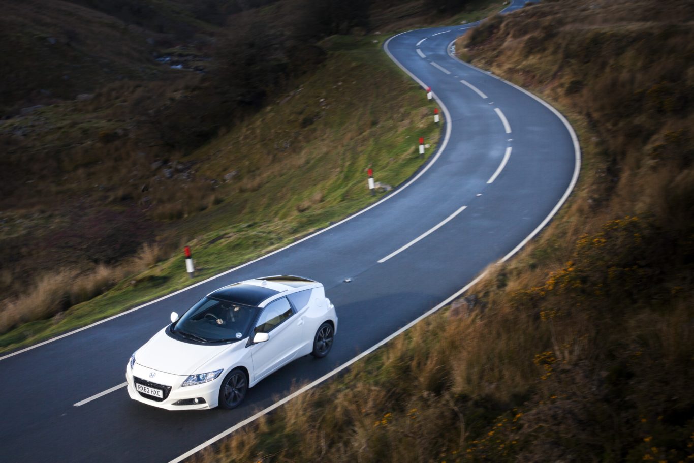 The CR-Z uses a hybrid powertrain