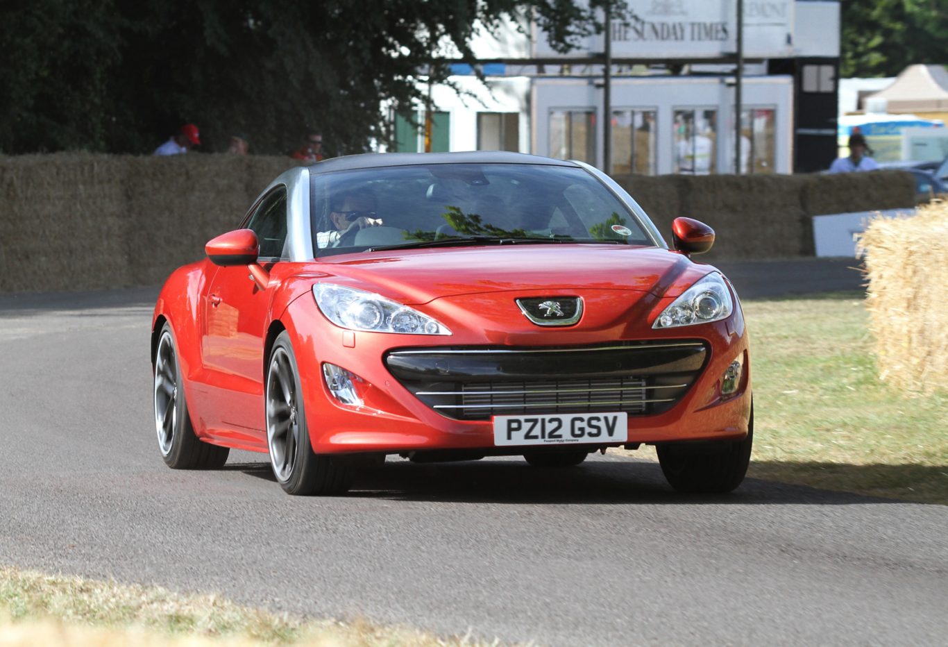 The Peugeot RCZ featured striking styling and a domed glass roof