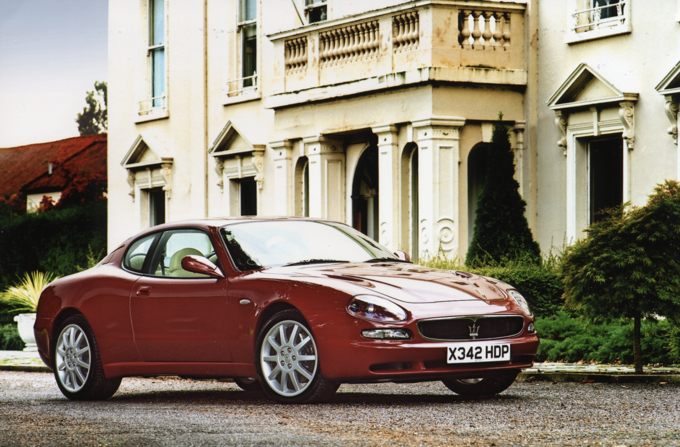 Maserati's 3200 featured a striking exterior design
