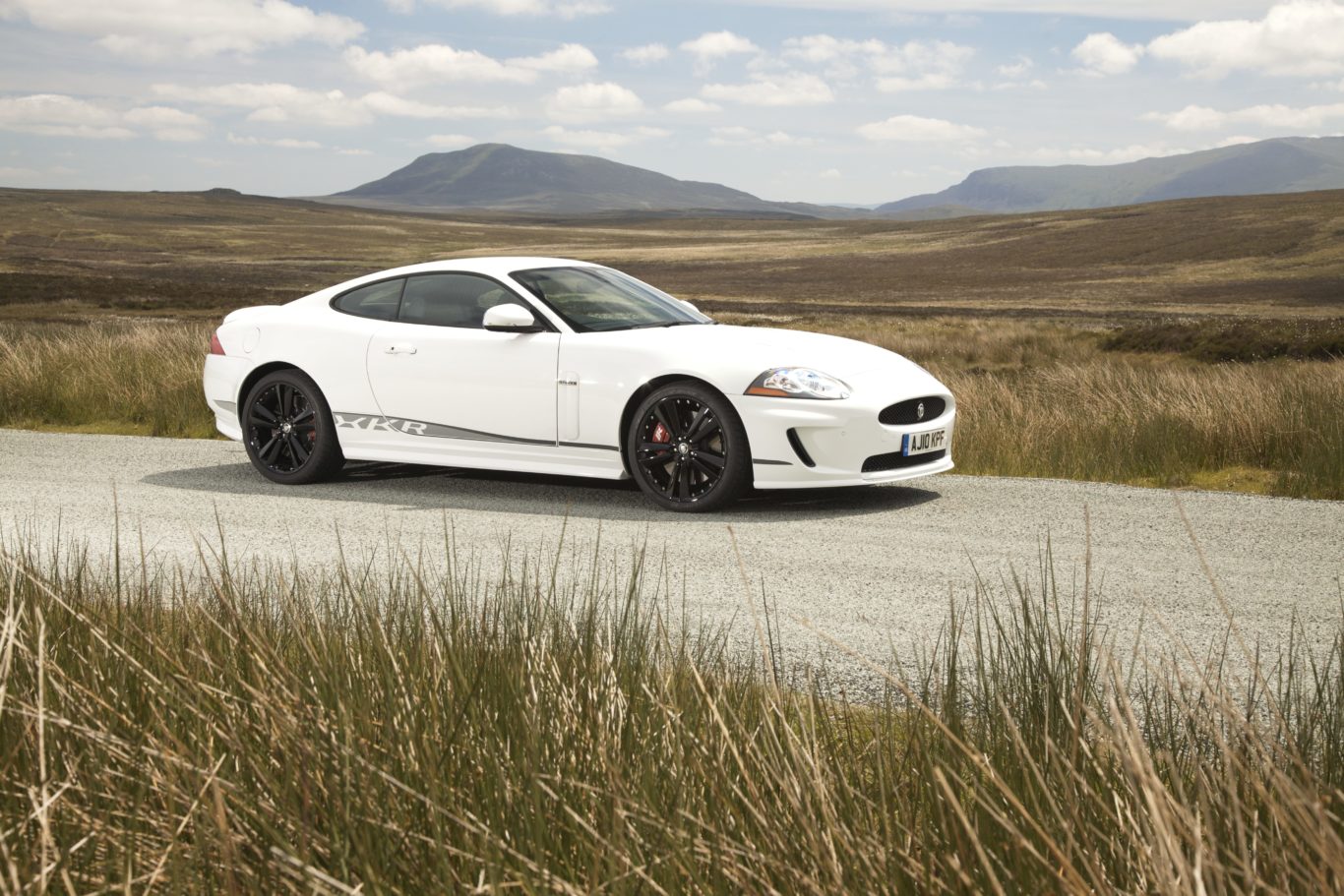 A supercharged V8 engine gives the XKR huge performance 