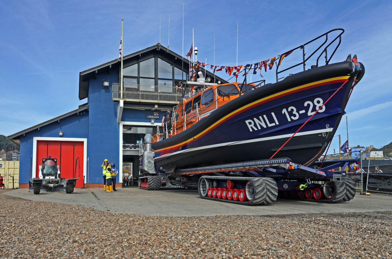 Lifeboat paid for by sale of rare Ferraris launched for first time