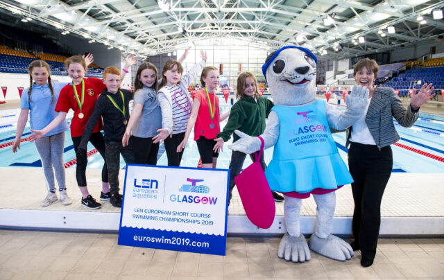 Bonnie the seal at Tollcross International Swimming Centre