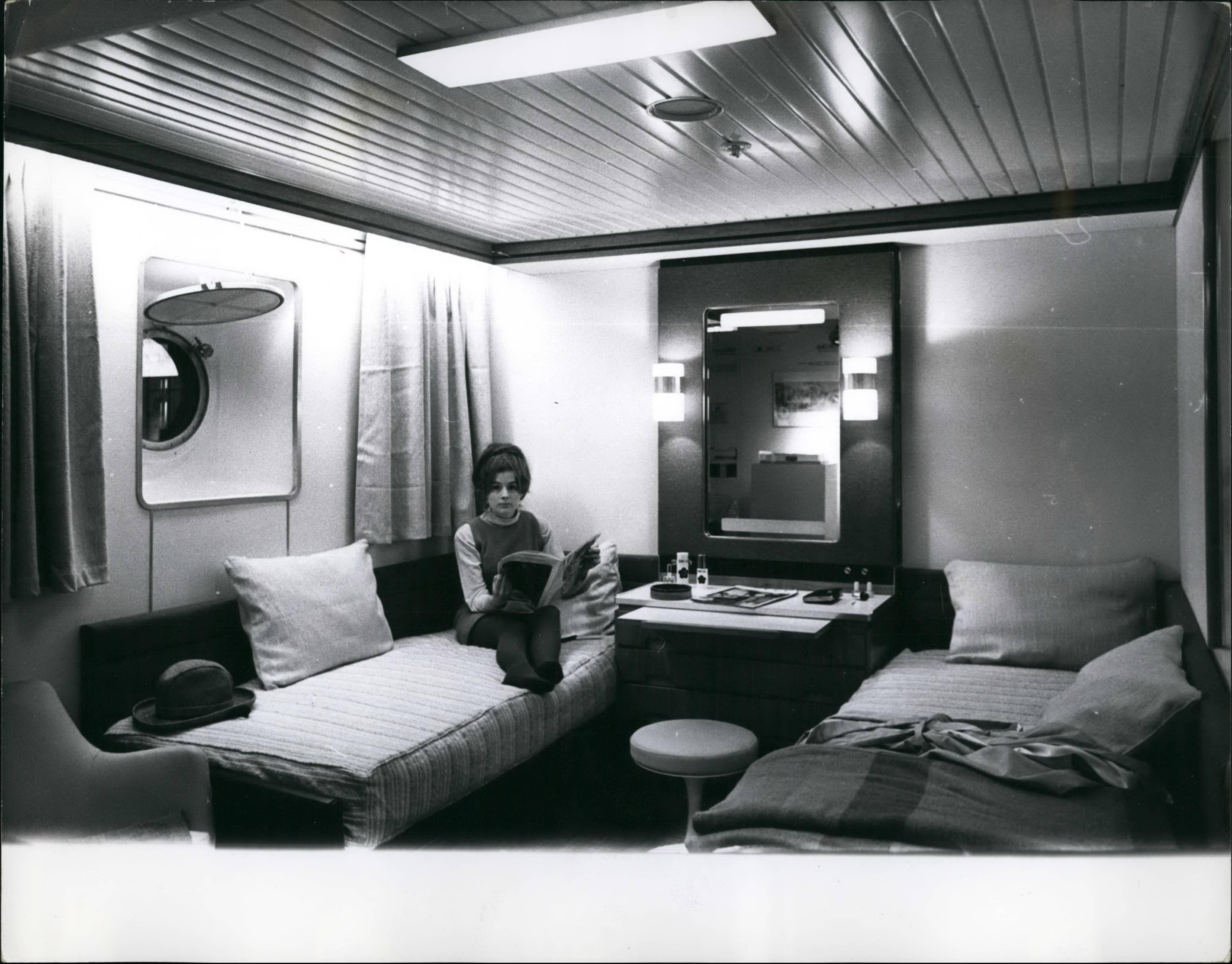 One of the original QE2 cabins (Keystone Pictures/PA)