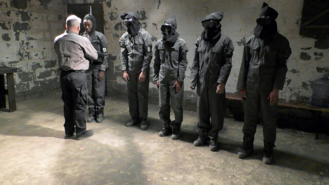 The group underwent a gruelling interrogation process (Channel 4 Television)