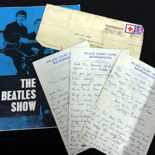 George Harrison auction