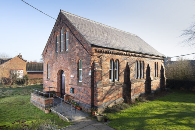 Frandley meeting house has been listed at Grade II (Historic England Archive/PA)