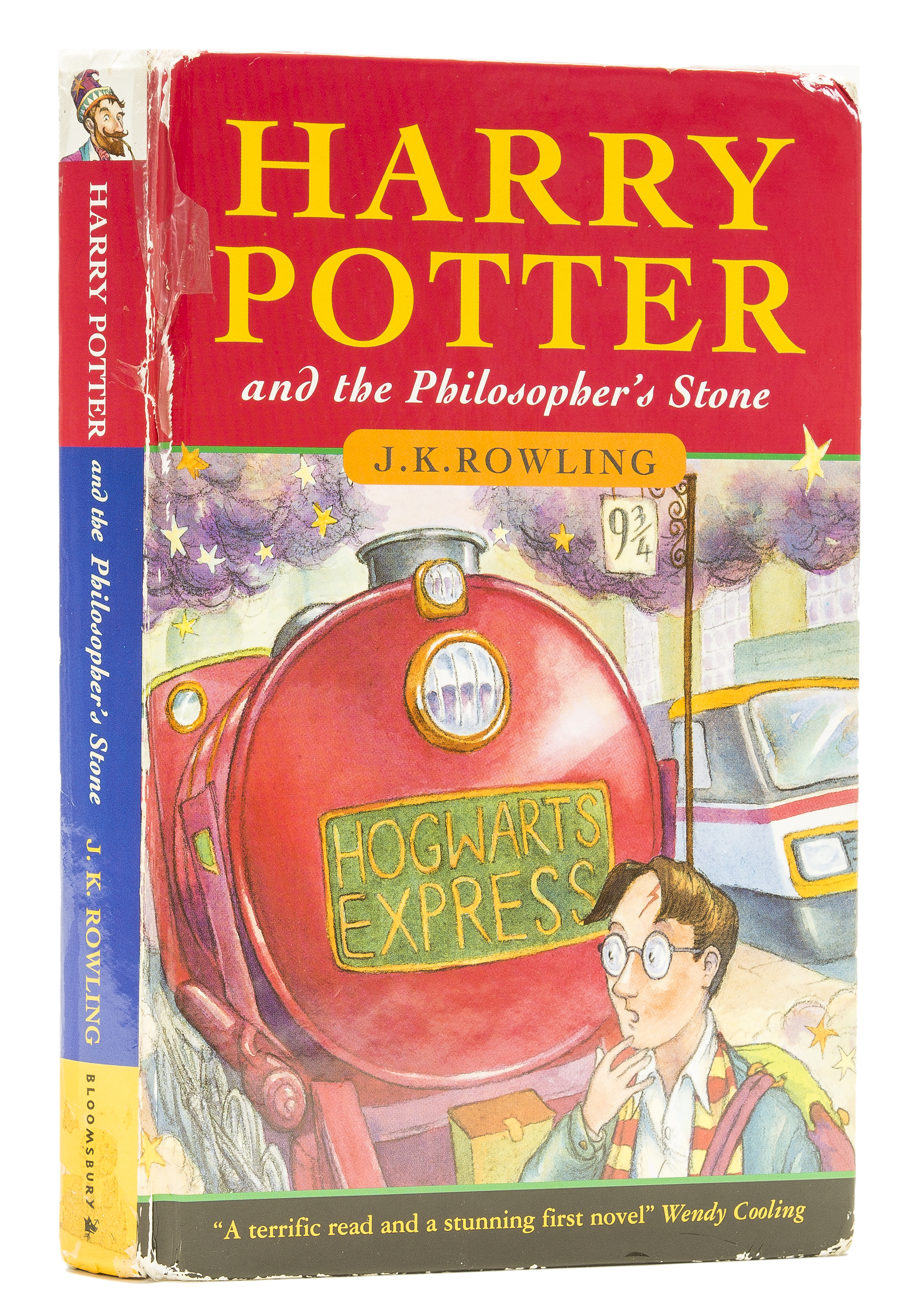 A first edition Harry Potter book is predicted to sell for thousands of pounds at auction
