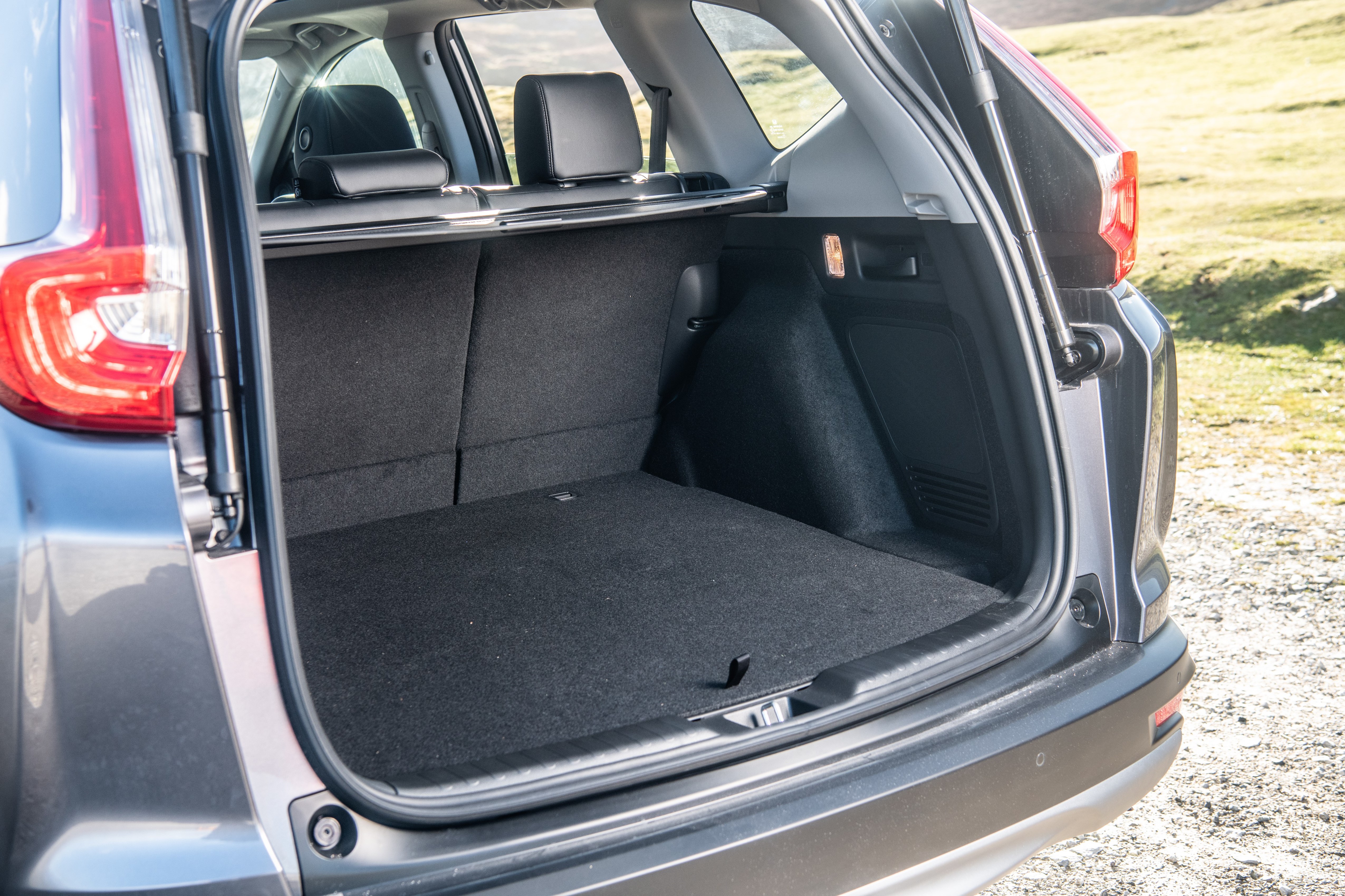 Boot space is smaller than in the conventional CR-V