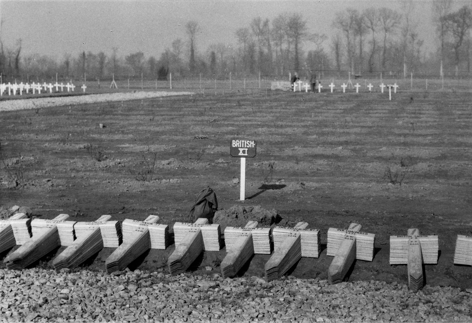 Bayeux War Cemetery ready to receive remains from across Normandy (CWGC/PA)