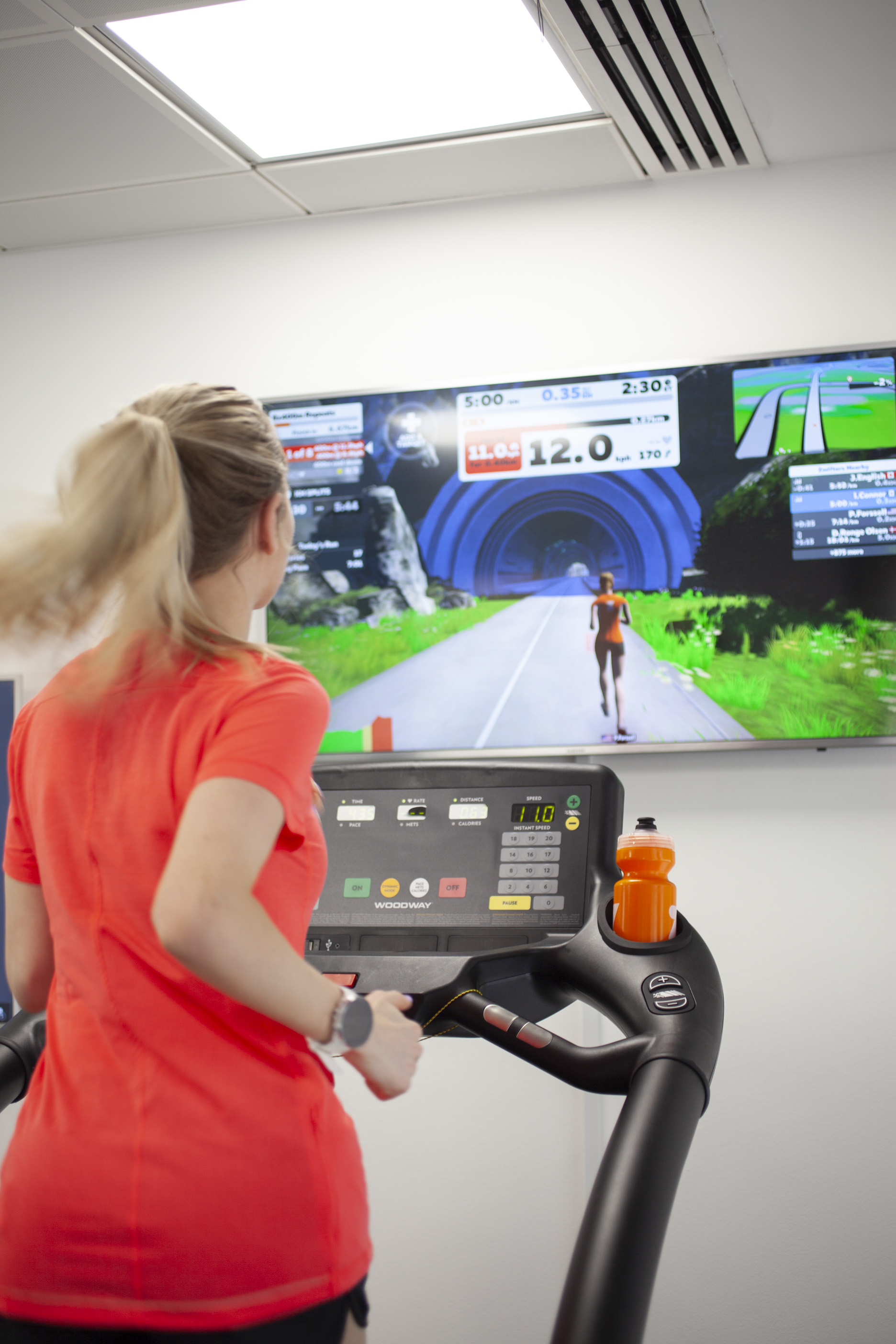 Zwift treadmill online support