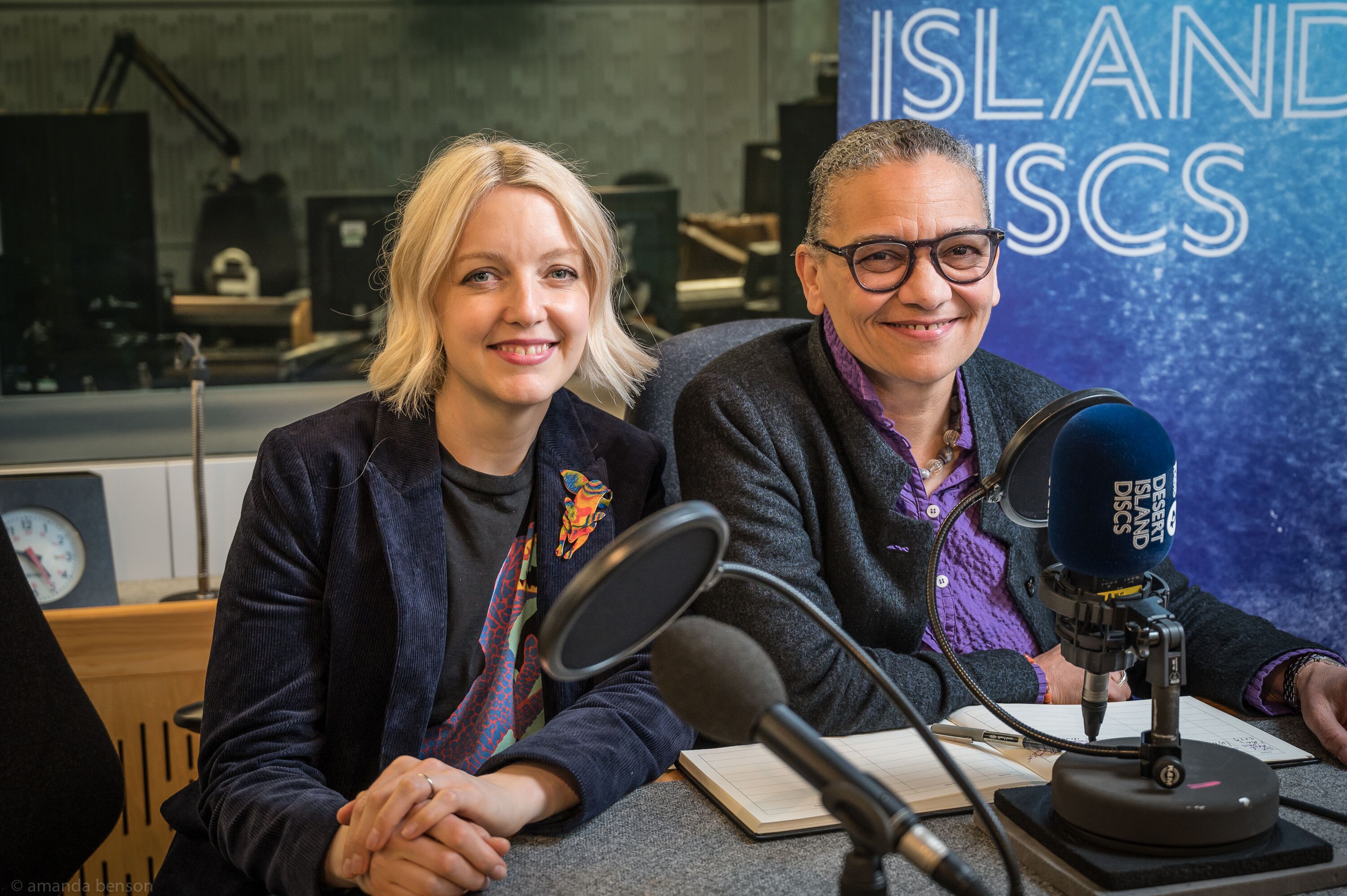 Lauren Laverne and Lubaina Himid