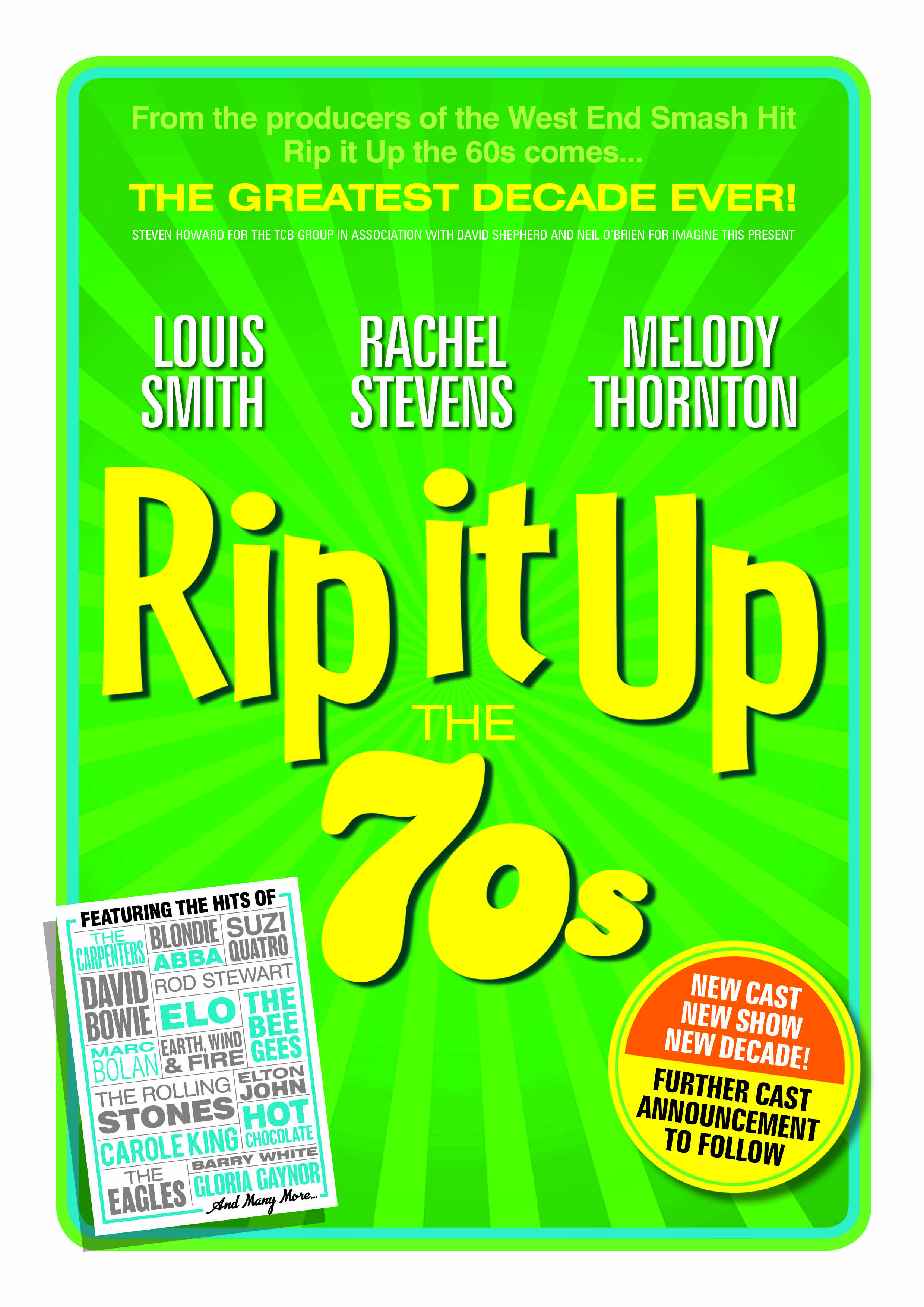 Rip It Up The 70s poster 