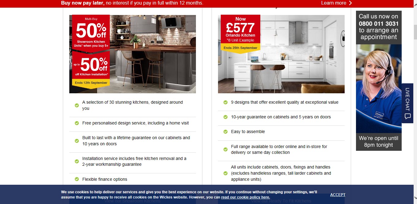 Wickes 50 Discount Kitchen Offer Banned After Retailer Doubled Prices The Irish News