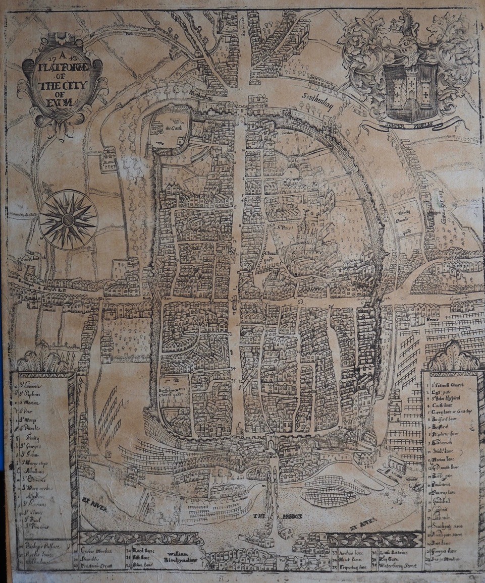 Exeter map