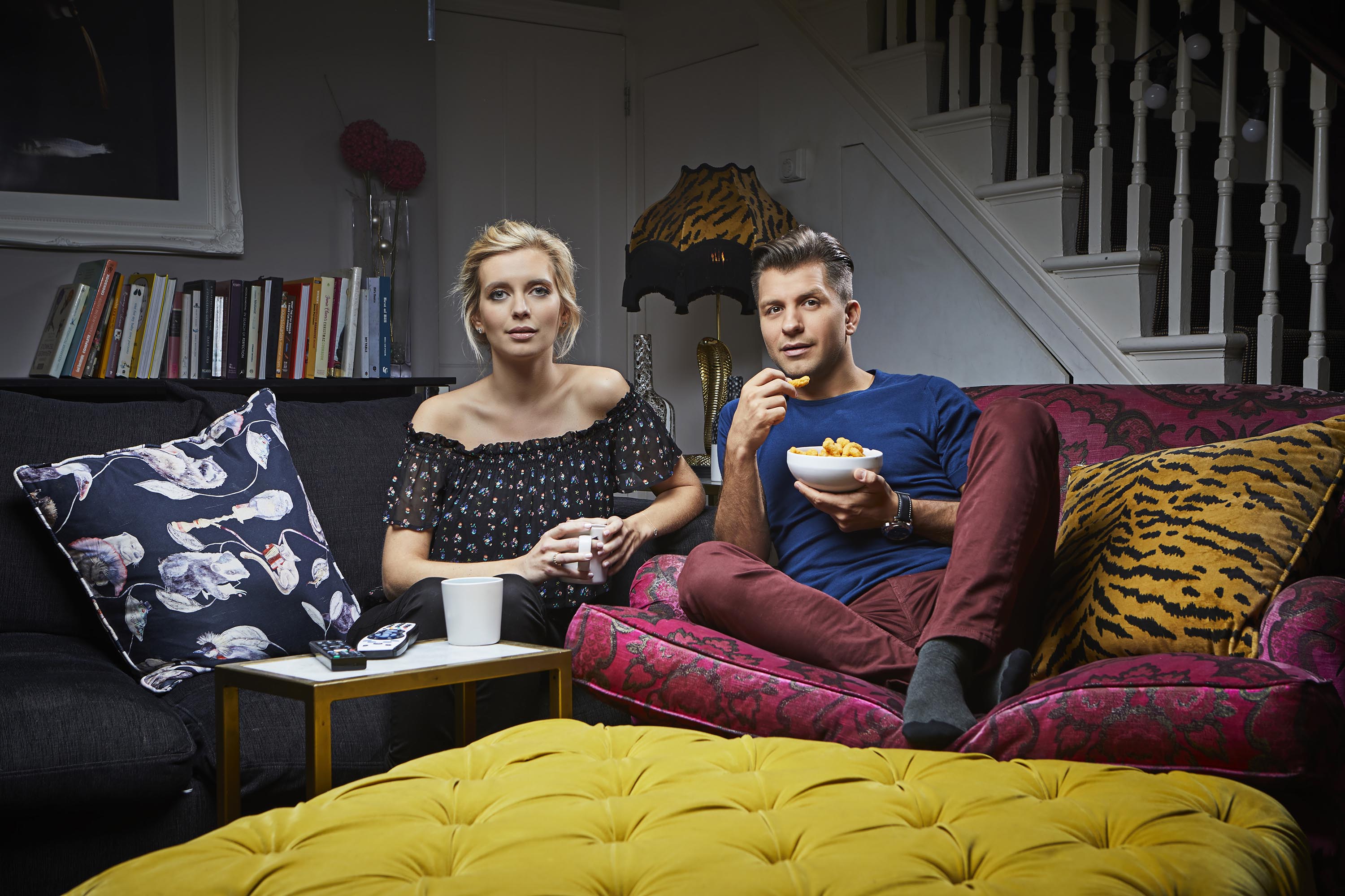 Rachel Riley and Pasha Kovalev