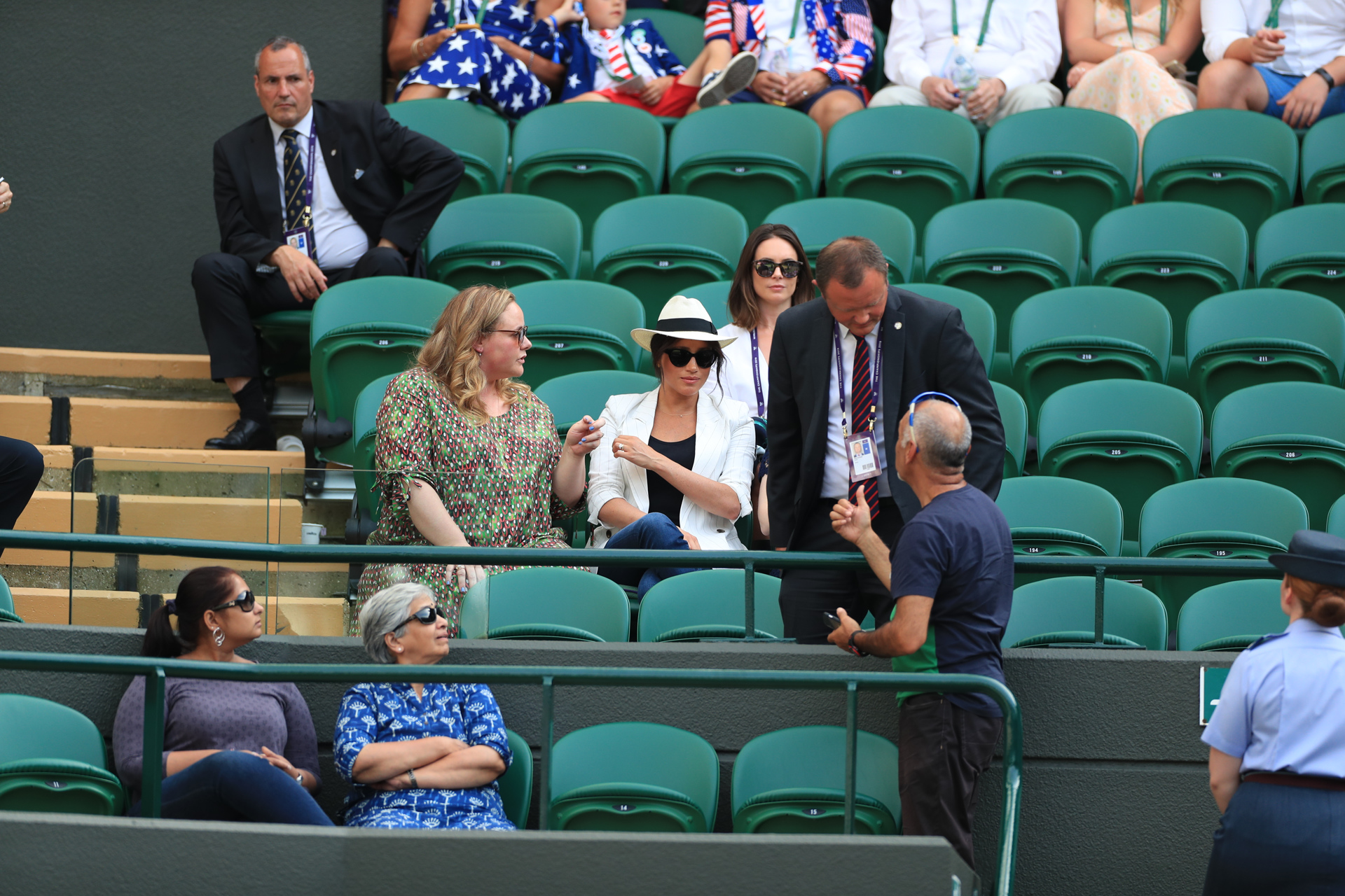 Wimbledon fan ‘told not to photograph Meghan’ Glasgow Times