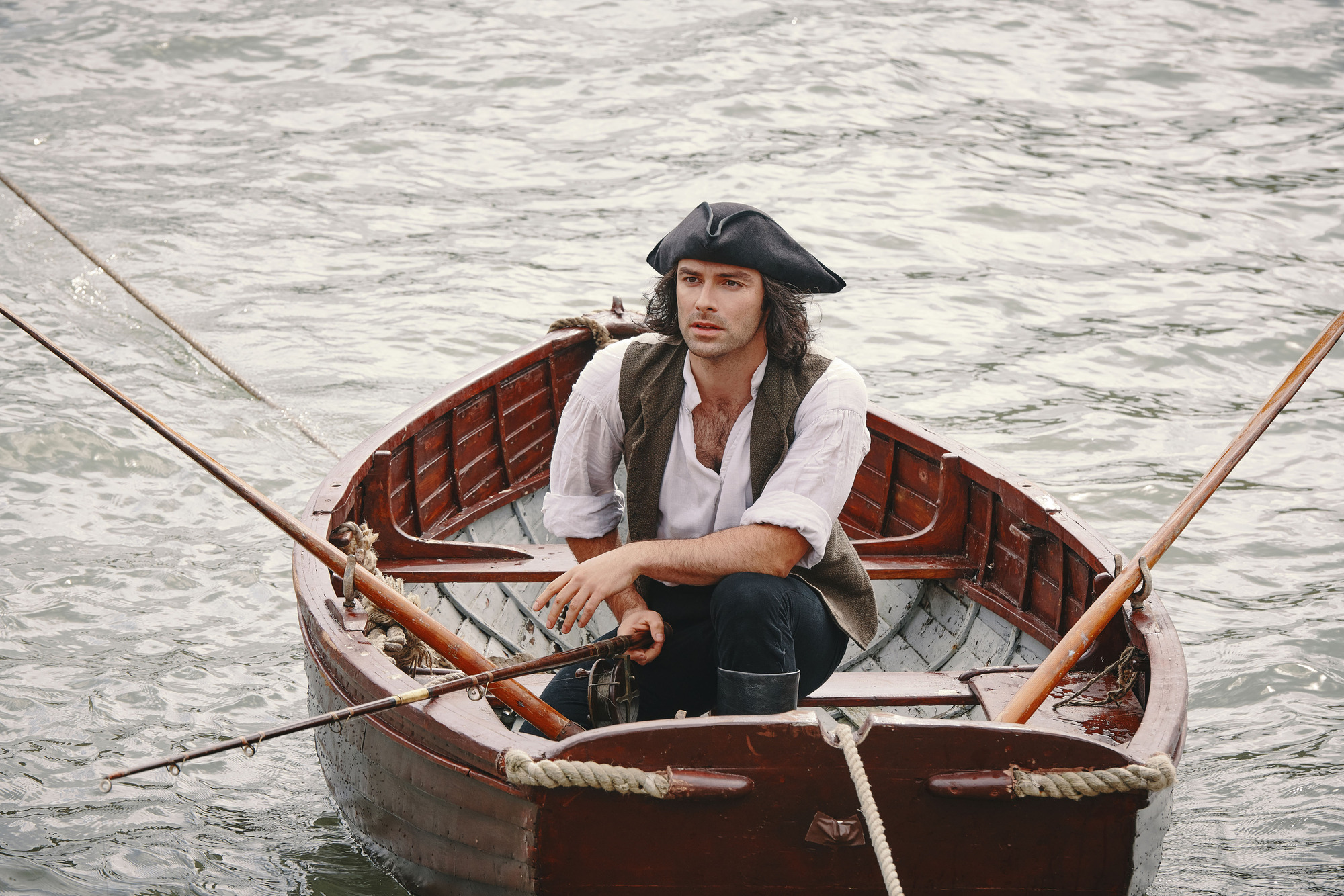 Aidan Turner as Ross Poldark