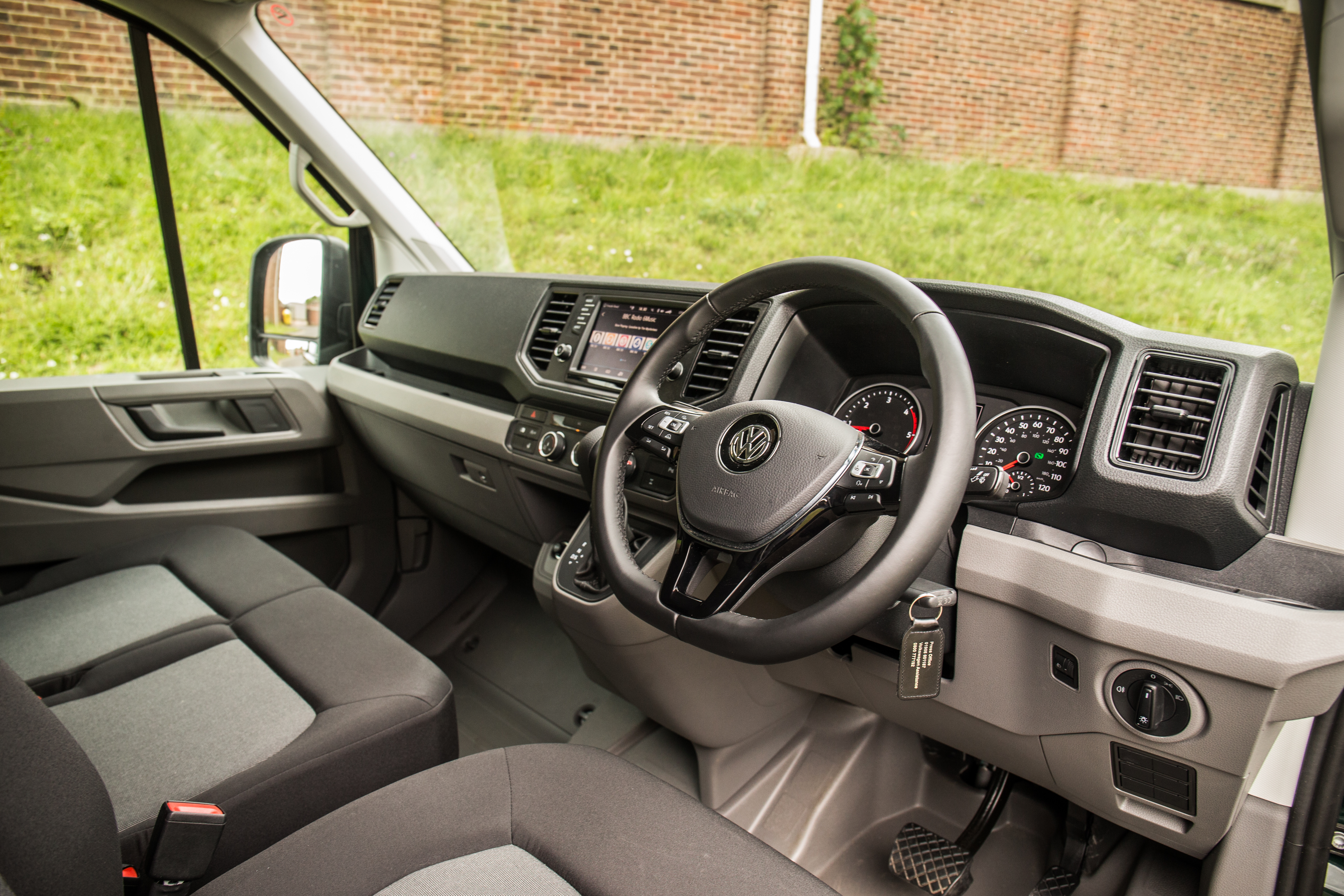 The Crafter's interior will feel familiar to owners of current Volkswagen cars