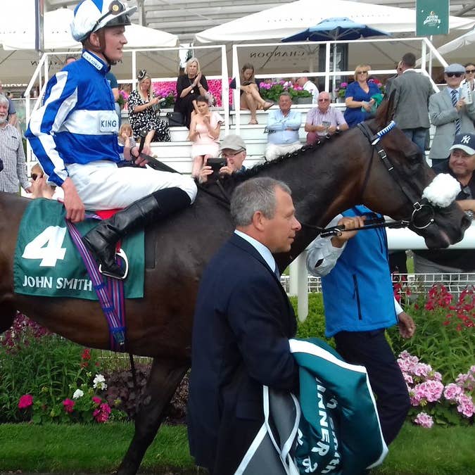 Pivoine after winning at York