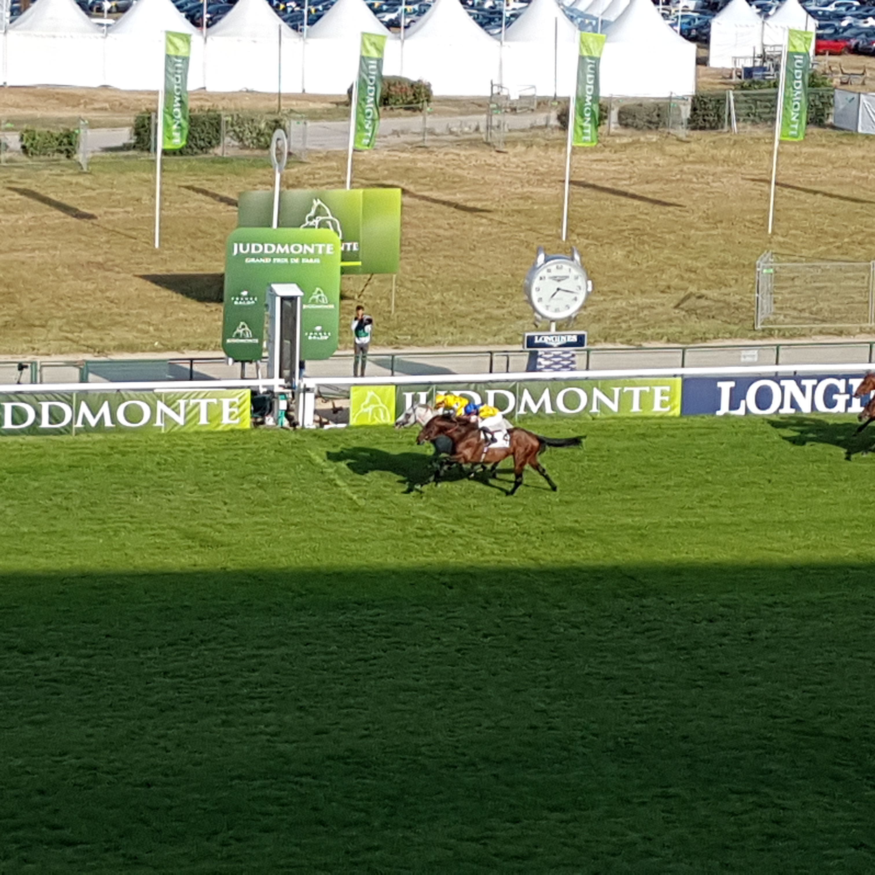 Marmelo (near side) narrowly loses out to Way To Paris