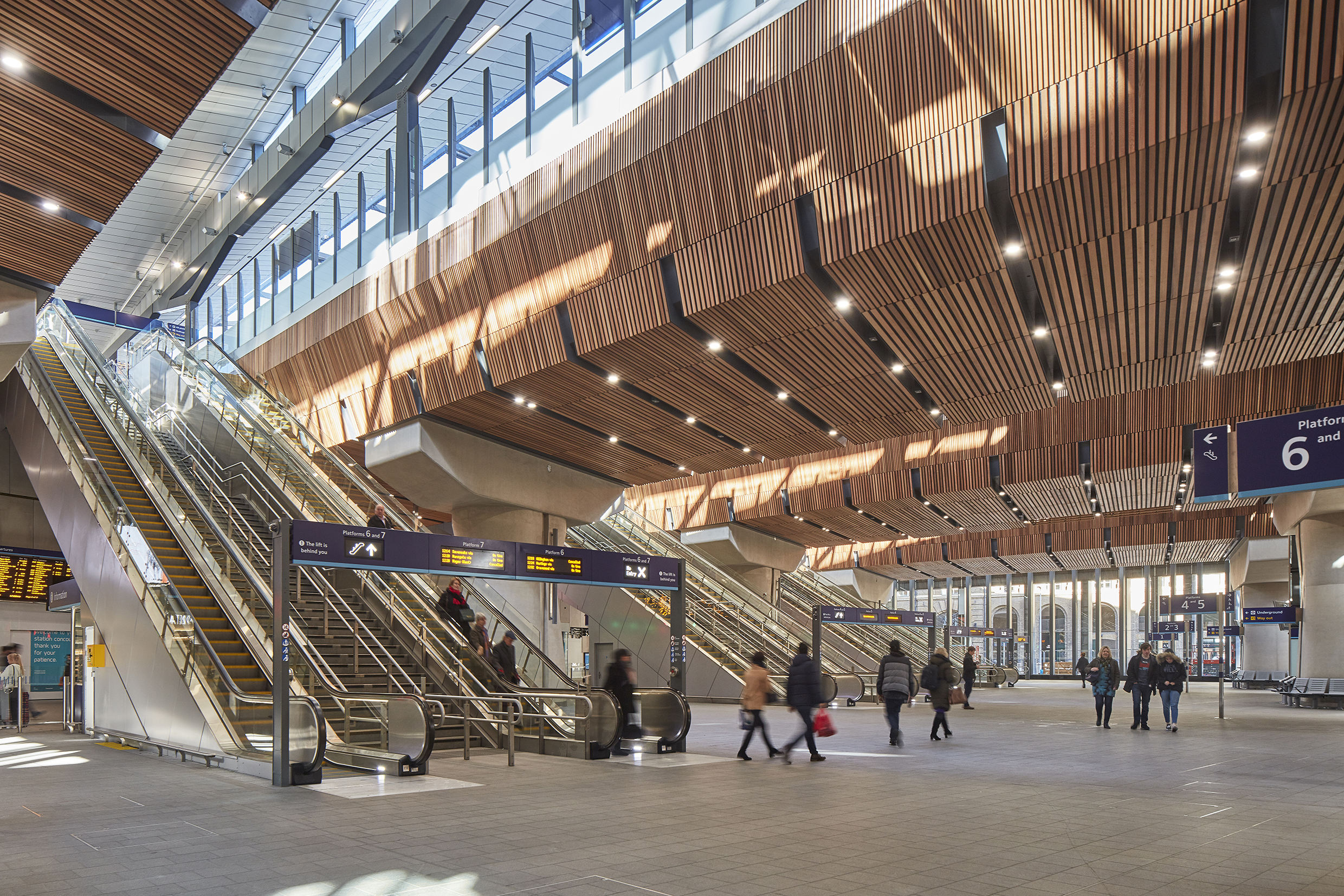 Renovated London Bridge Station, Grimshaw Architects 