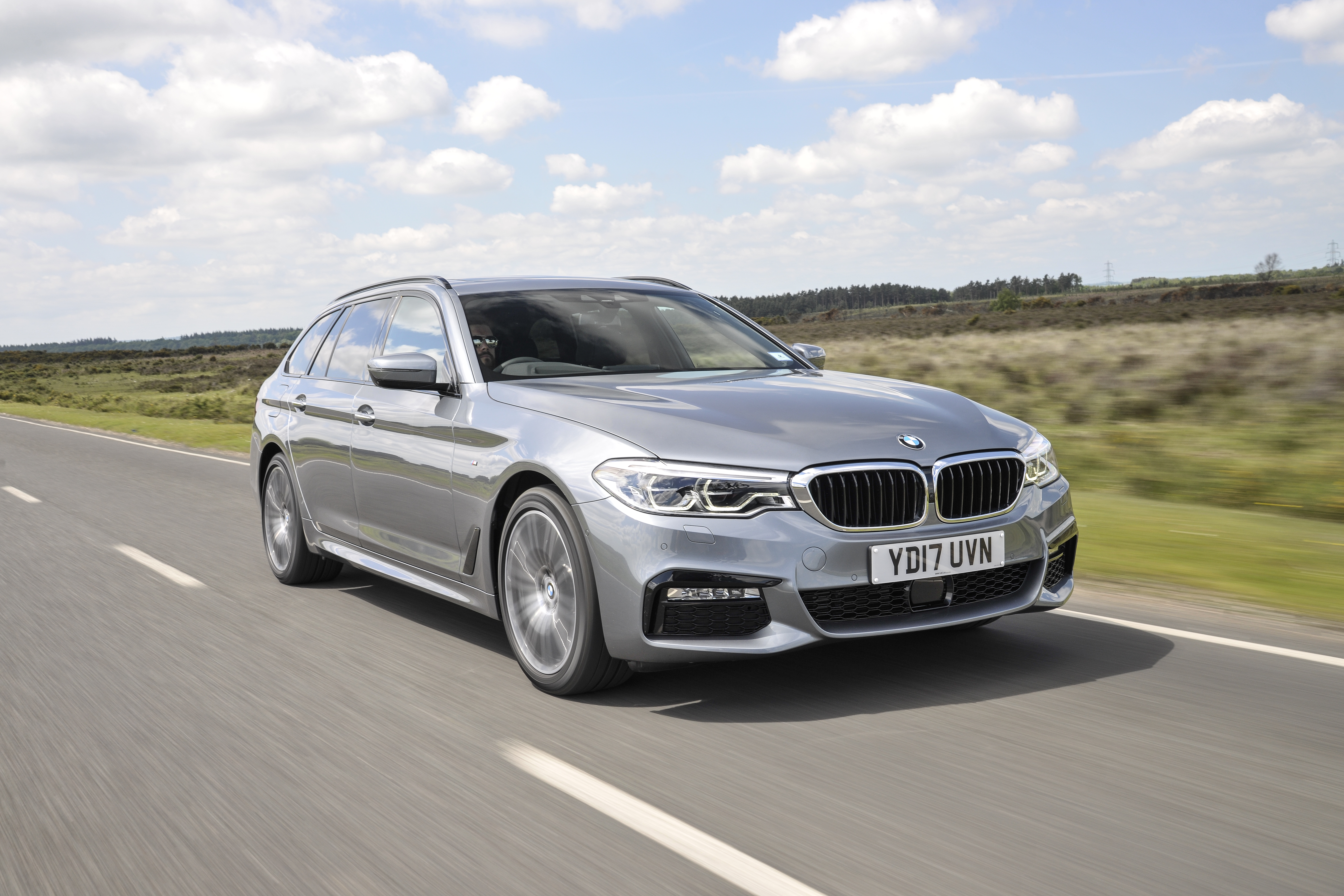 BMW's 5 Series Touring is one of the more dynamic estate cars on the market