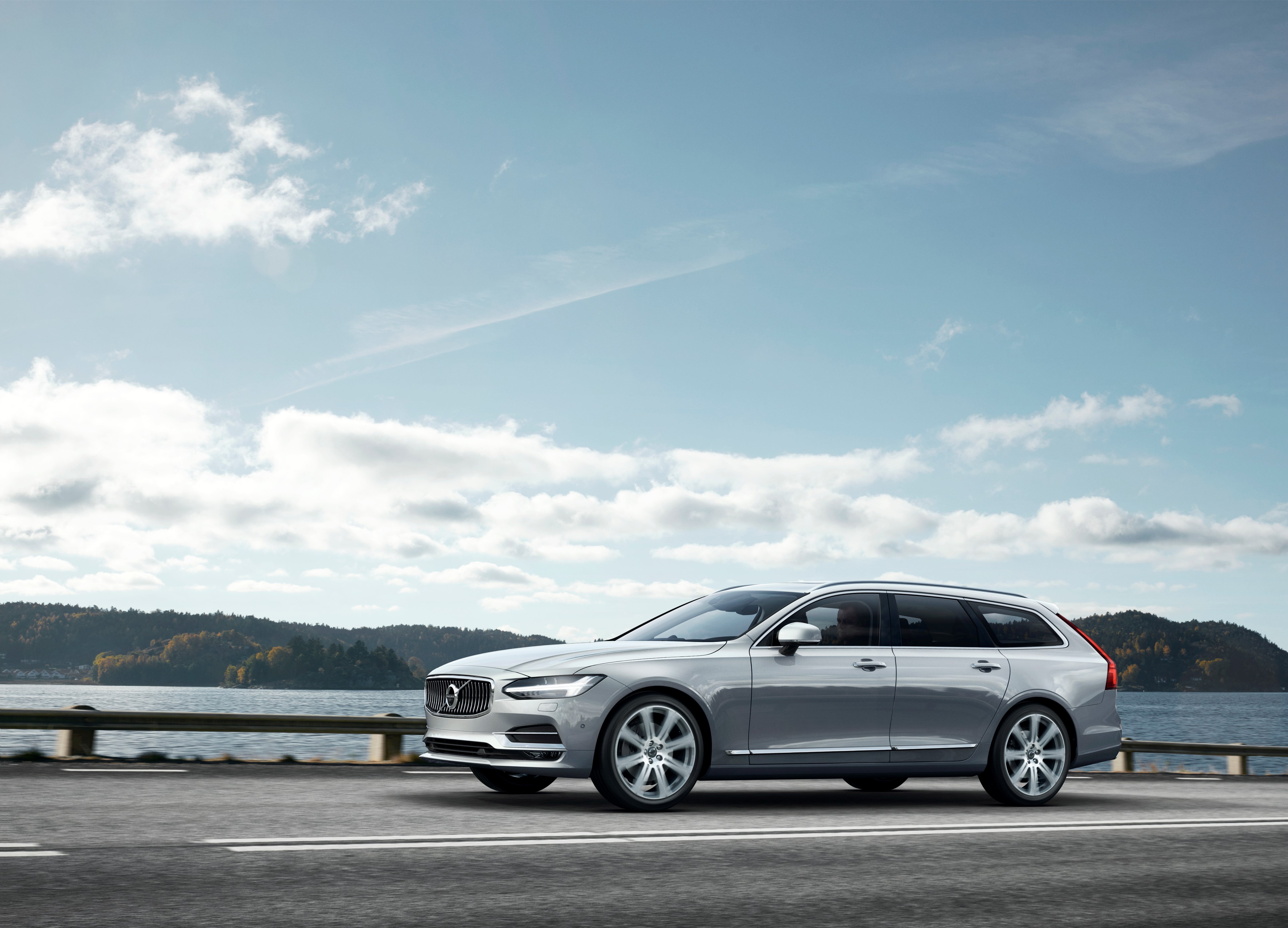 Volvo's V90 is packed with high-tech features