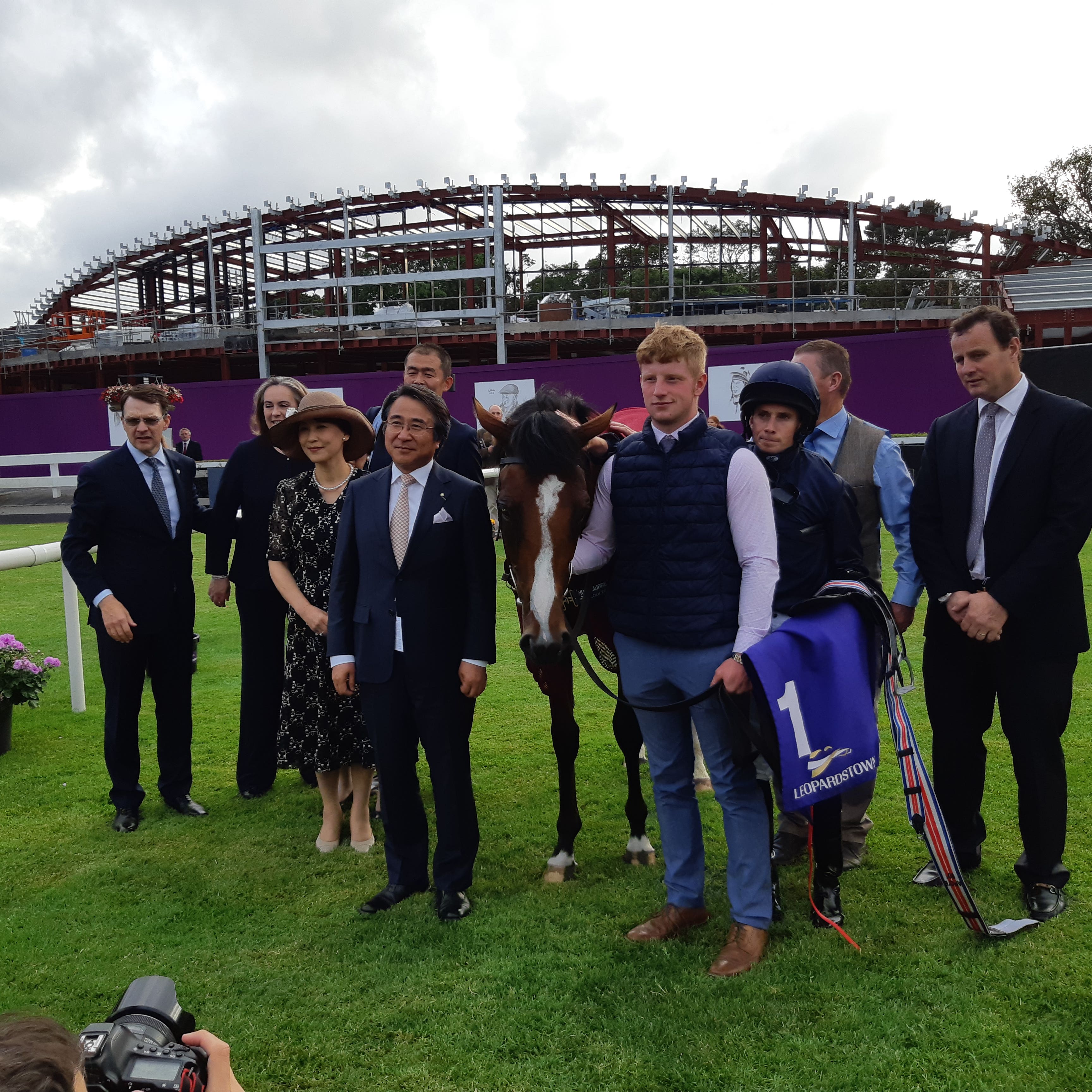 Armory after his Tyros Stakes win