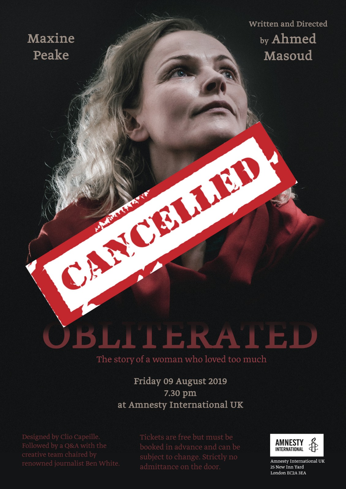 Maxine Peake poster