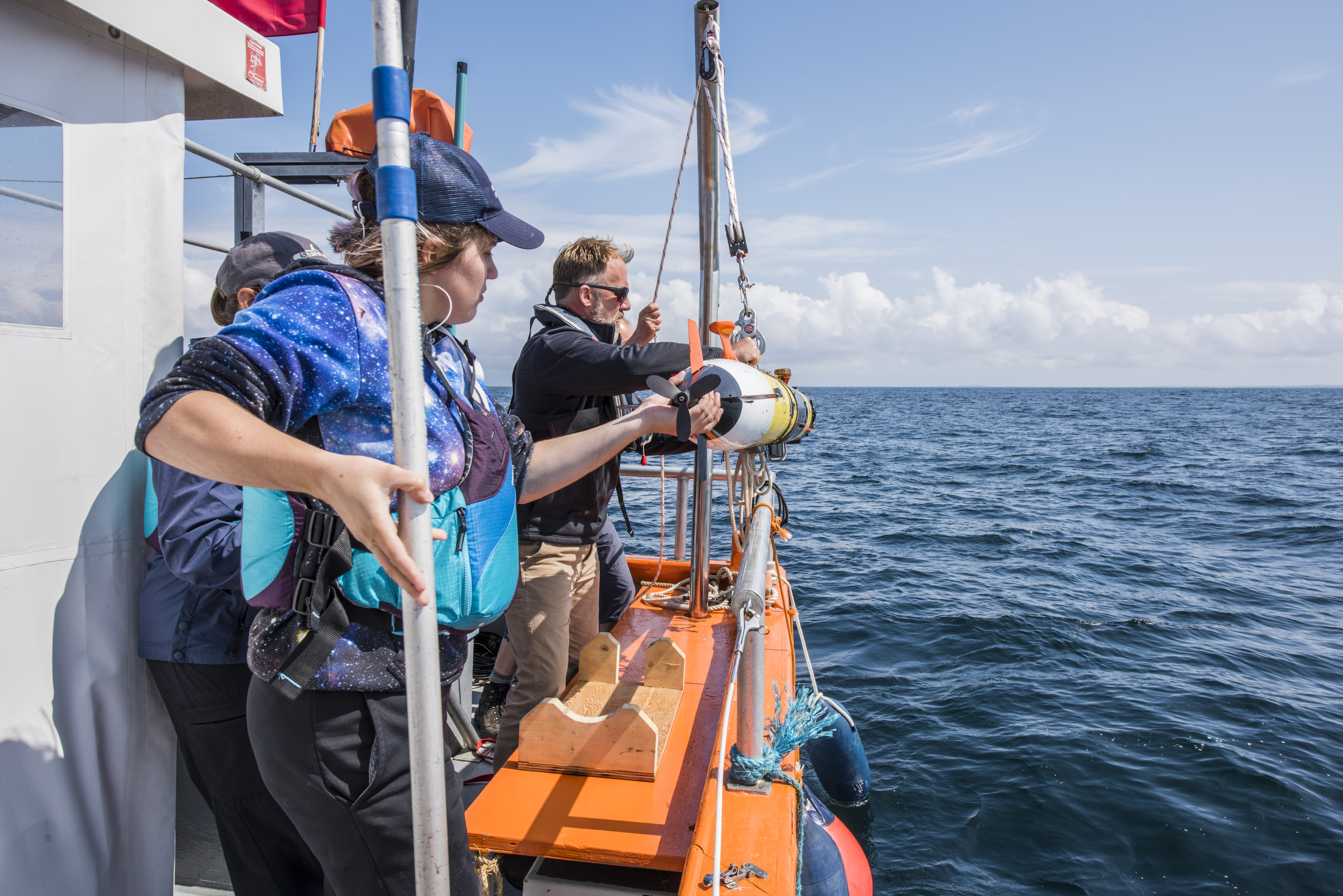 Team deploys underwater camera