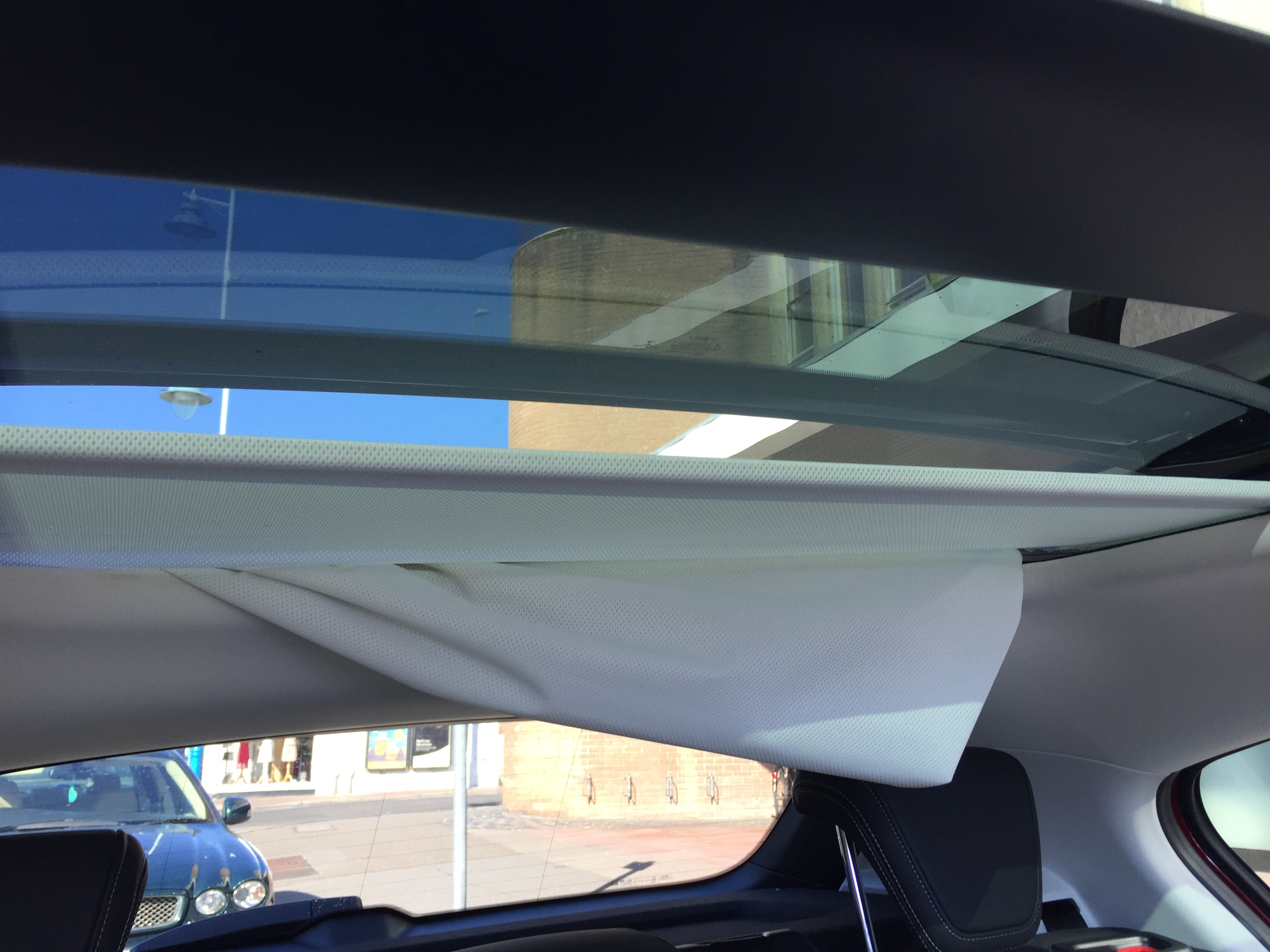 The Ford's sunroof failed to retract properly on one occasion
