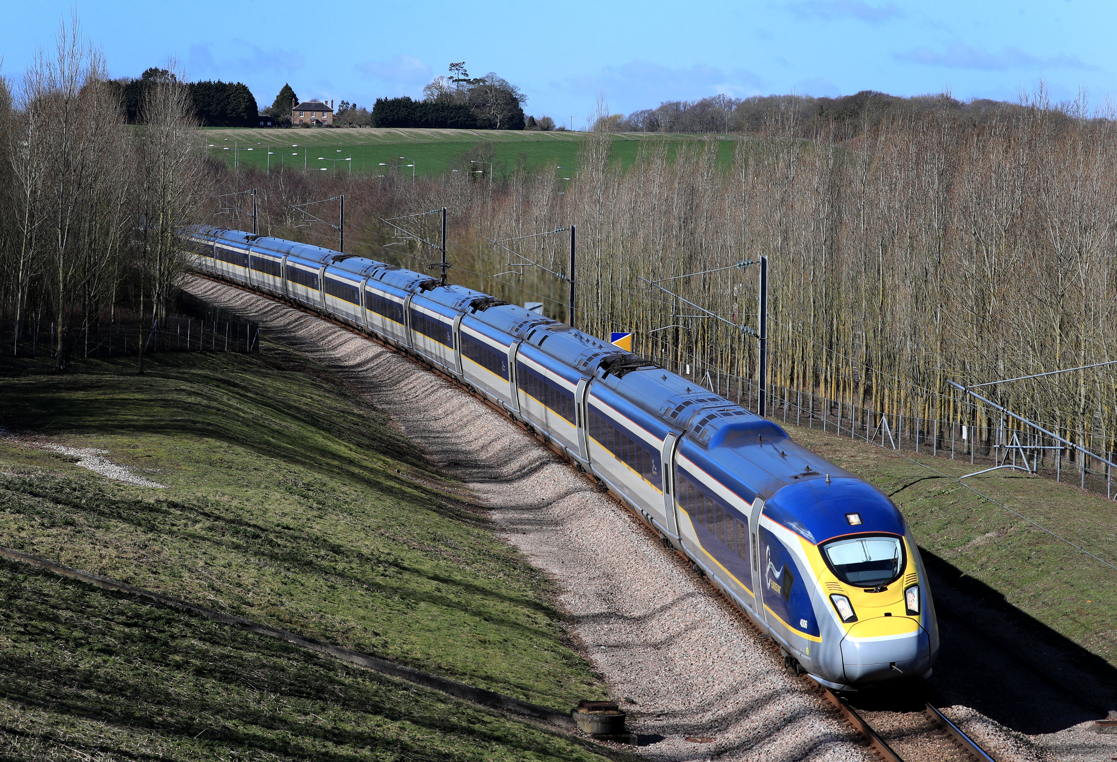 Eurostar train