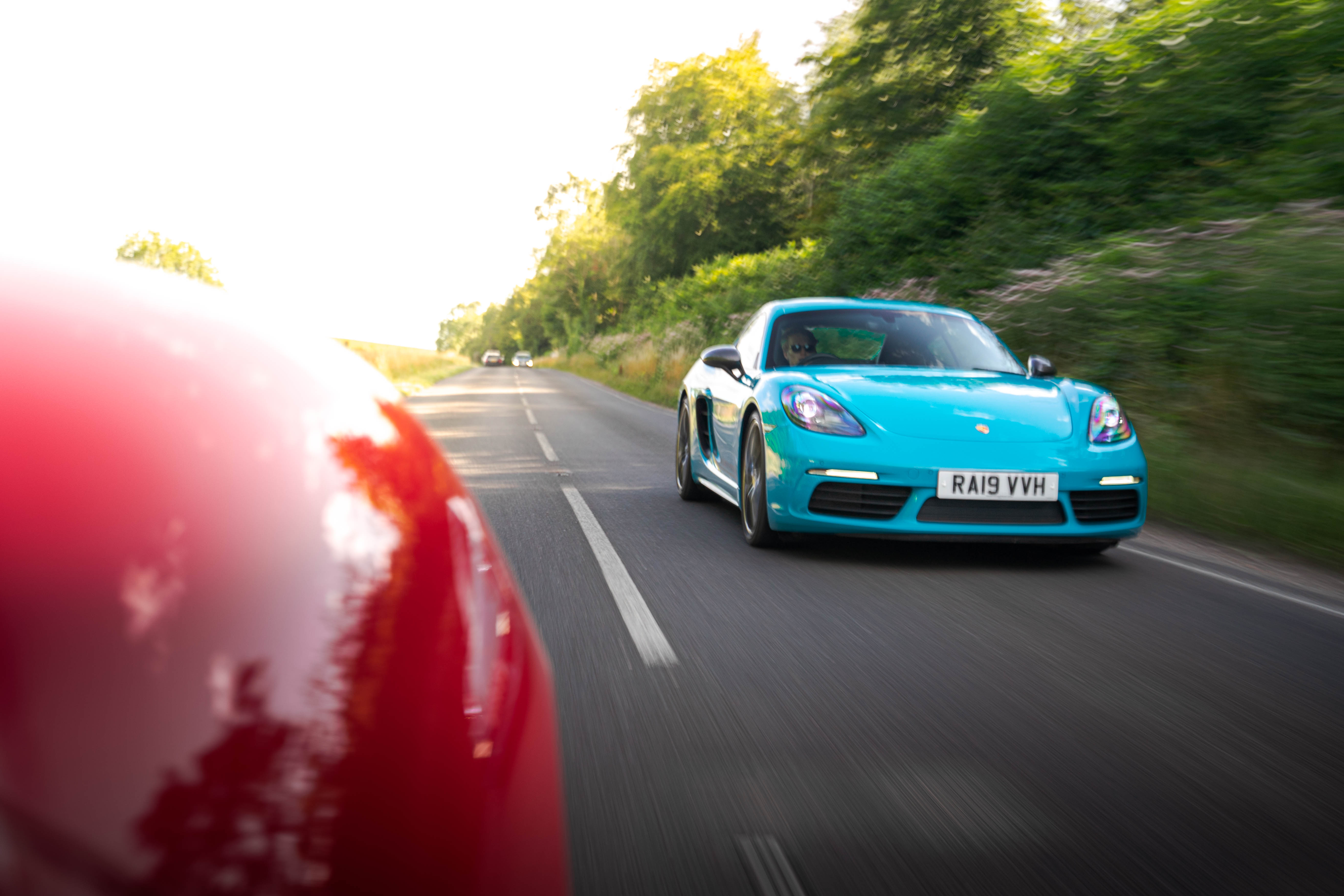 The Cayman's sorted suspension is ideally setup for UK roads 