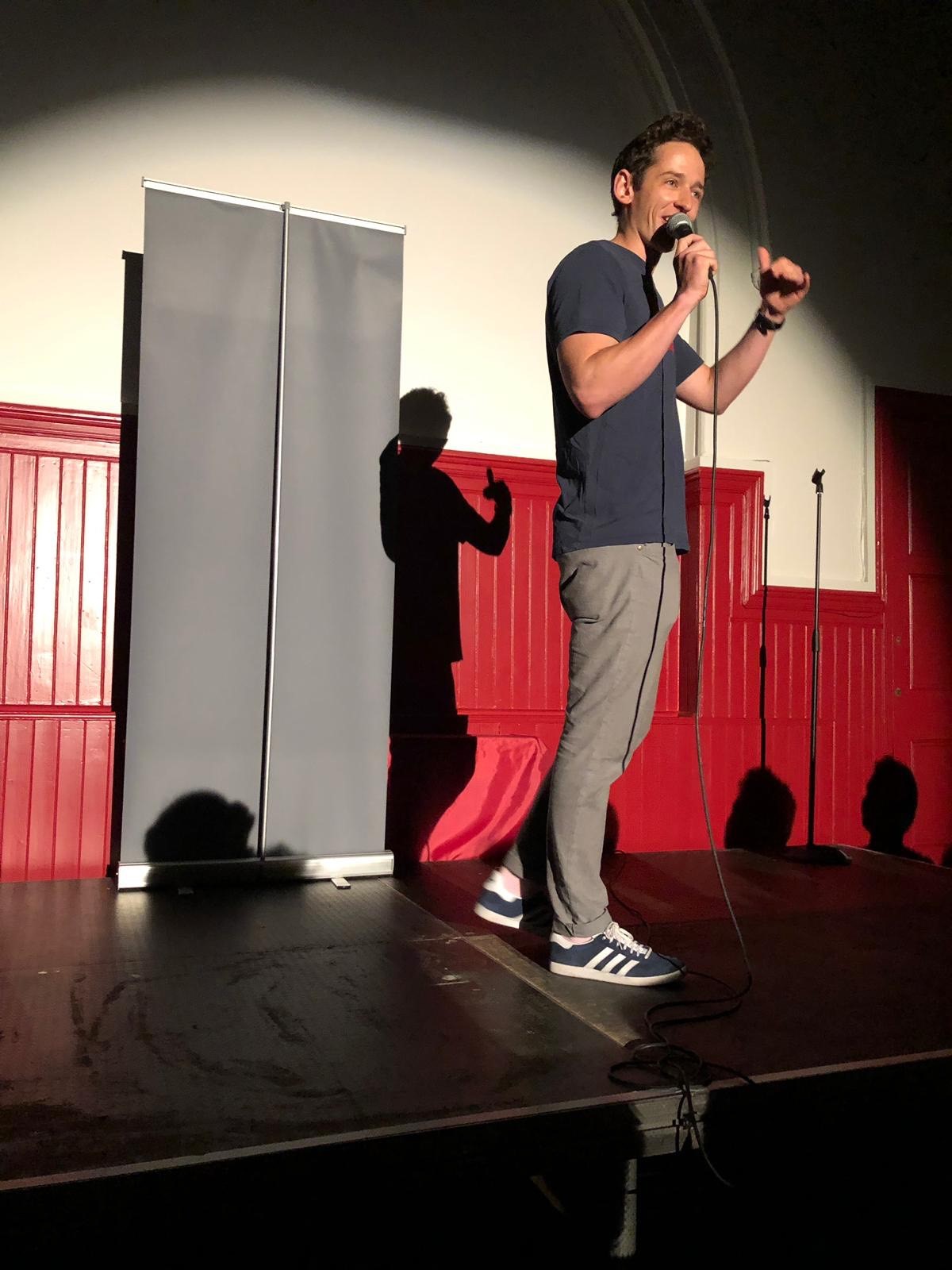 Comedian Milo Edwards, who has been performing his show at the Edinburgh Festival Fringe this year