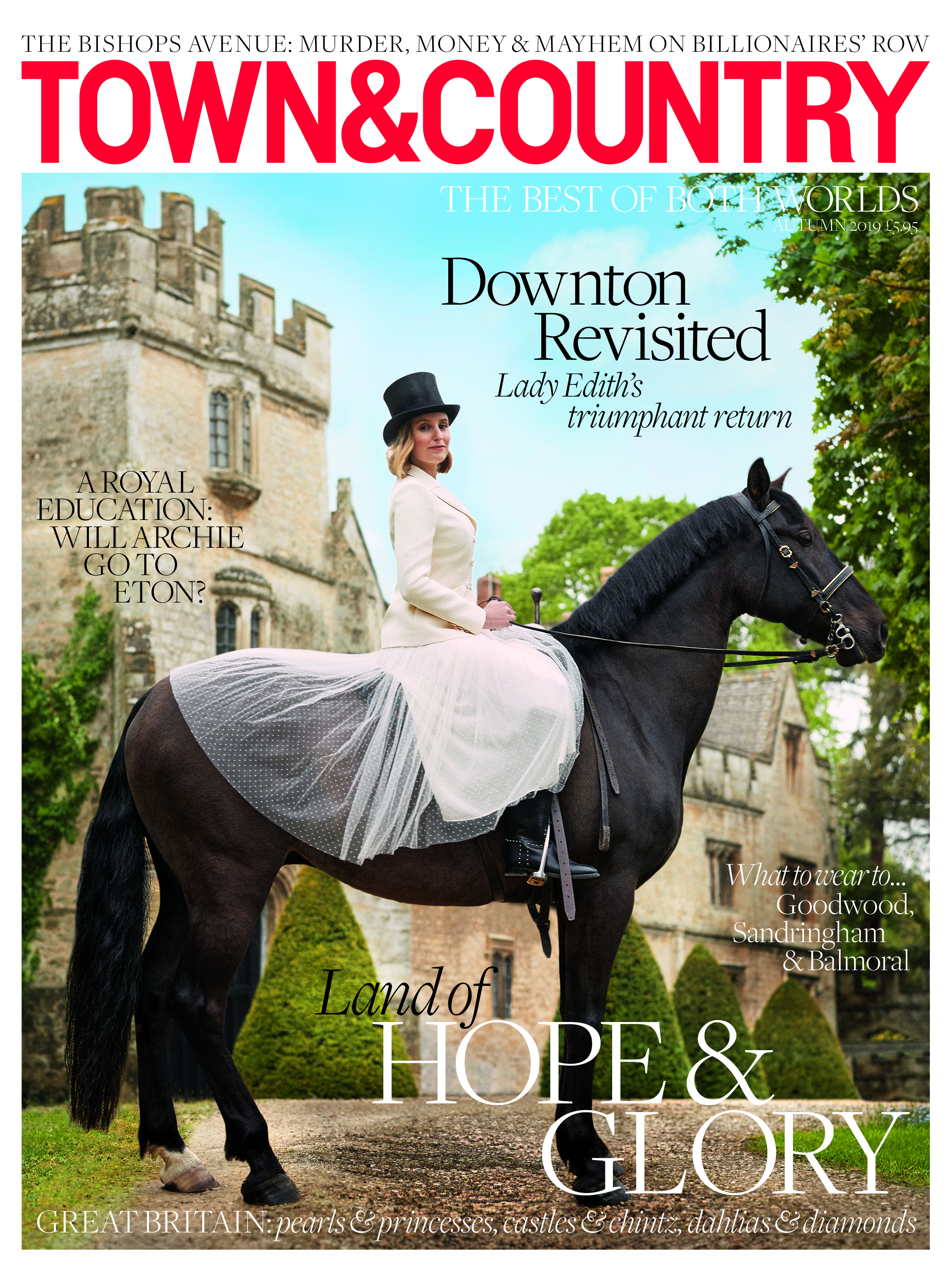 The cover of Town & Country magazine 