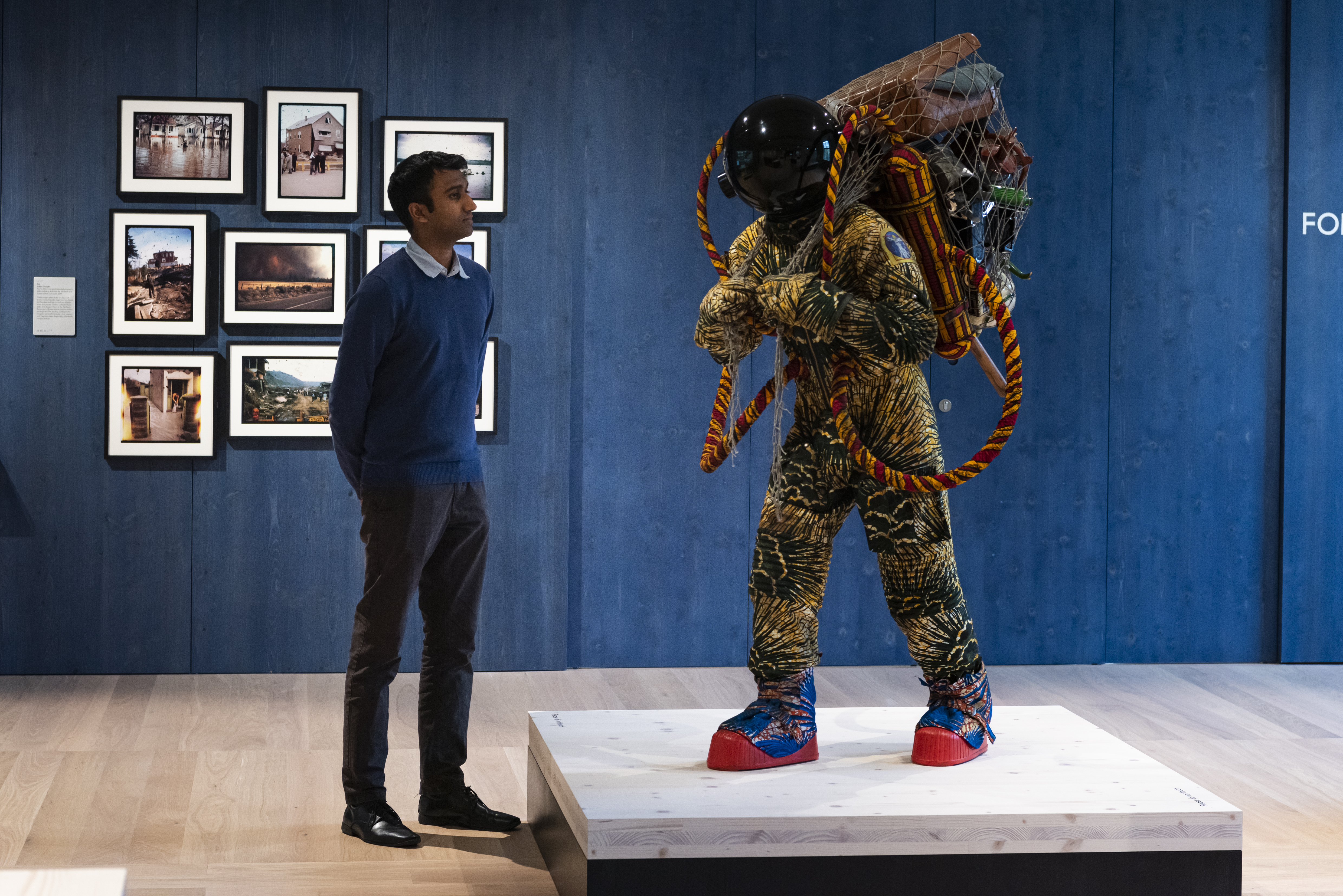 Yinka Shonibare's Refugee Astronaut