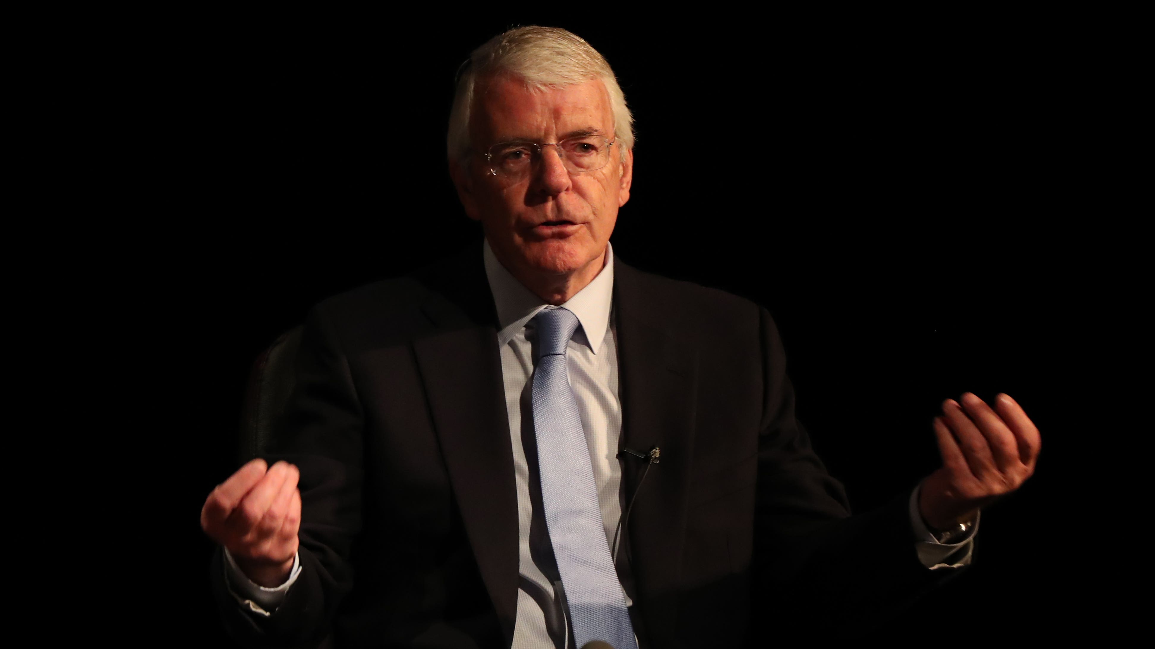 Former prime minister Sir John Major