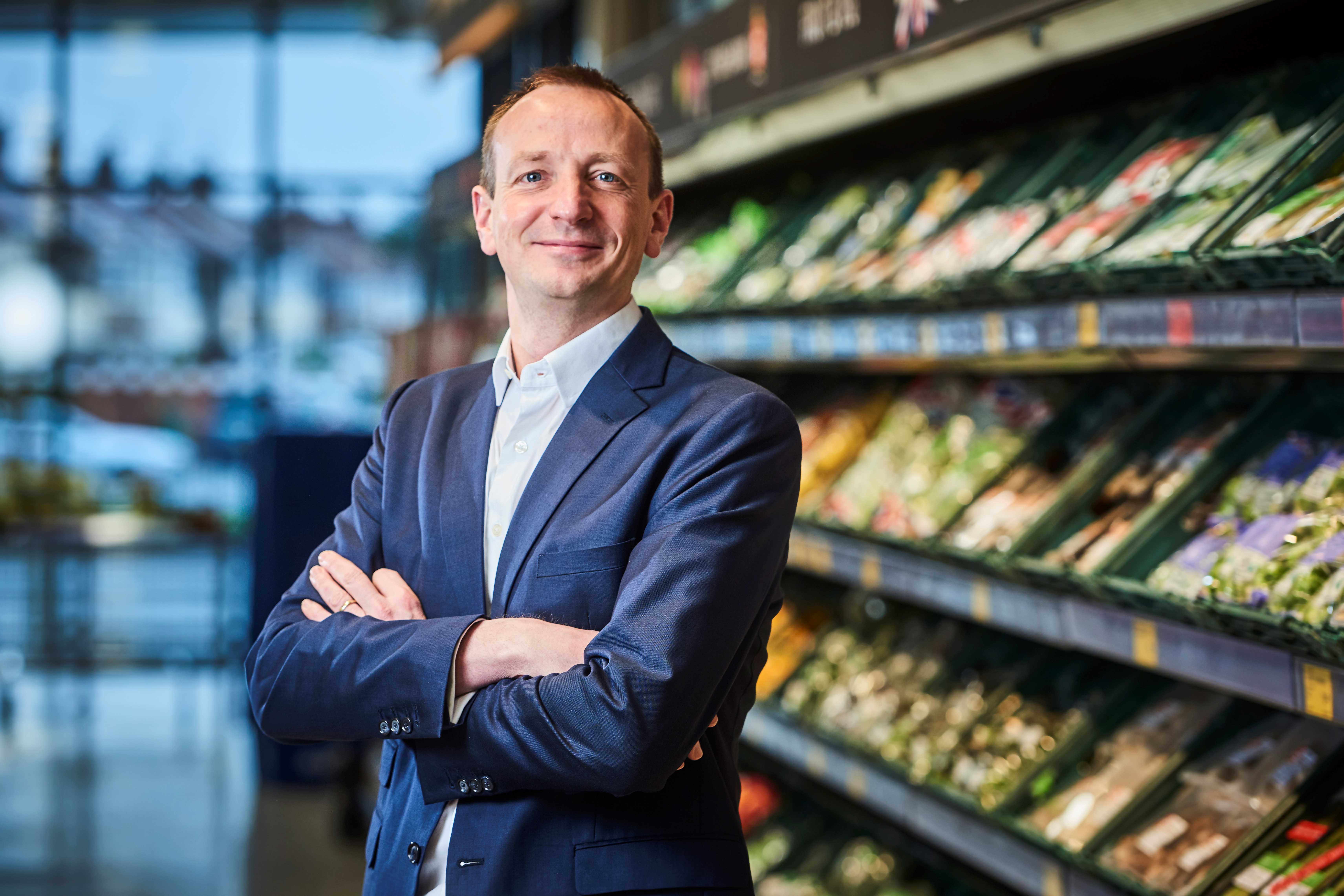 Giles Hurley, CEO of Aldi UK & Ireland (Aldi/PA)