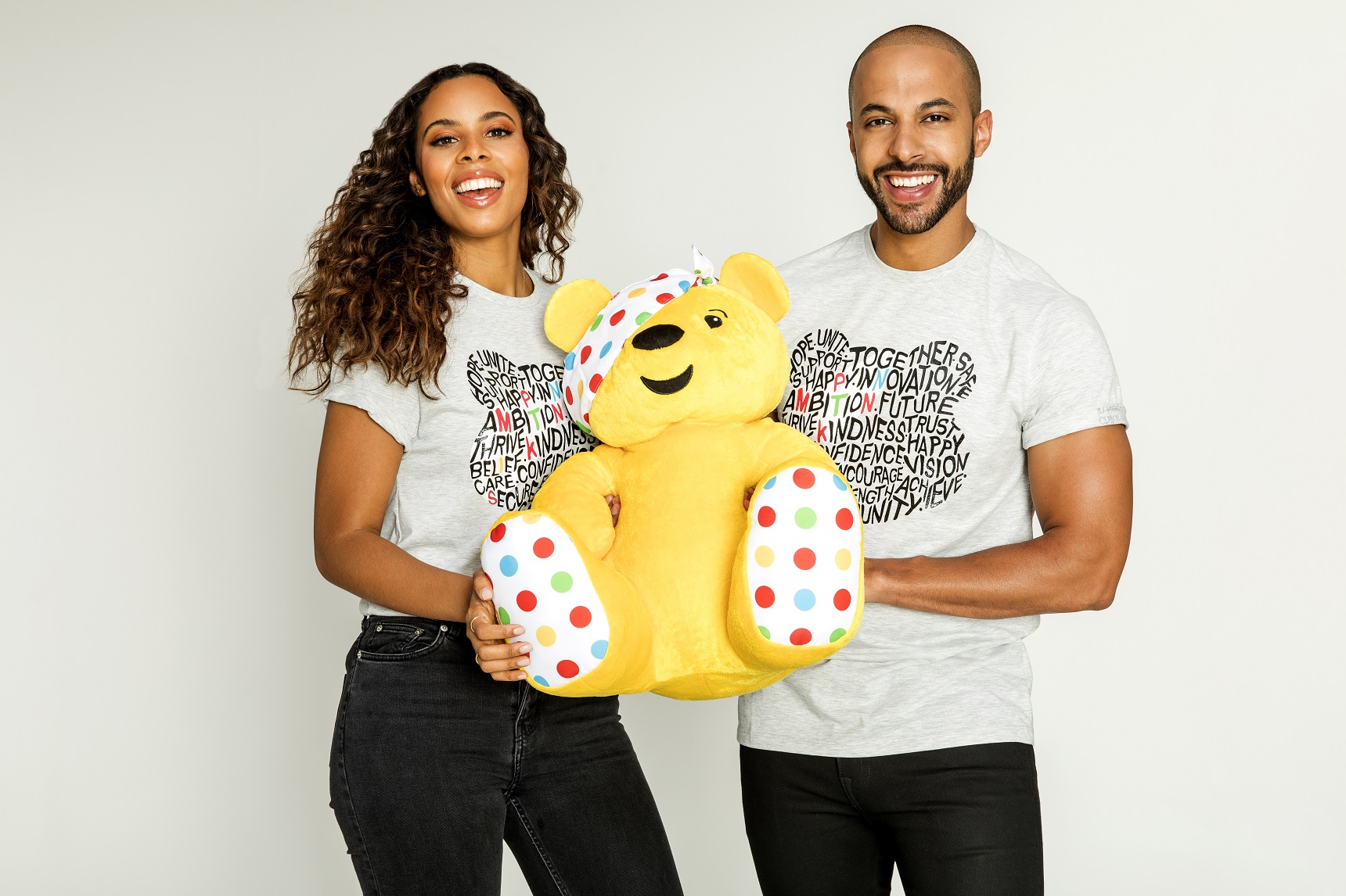 Rochelle and Marvin Humes