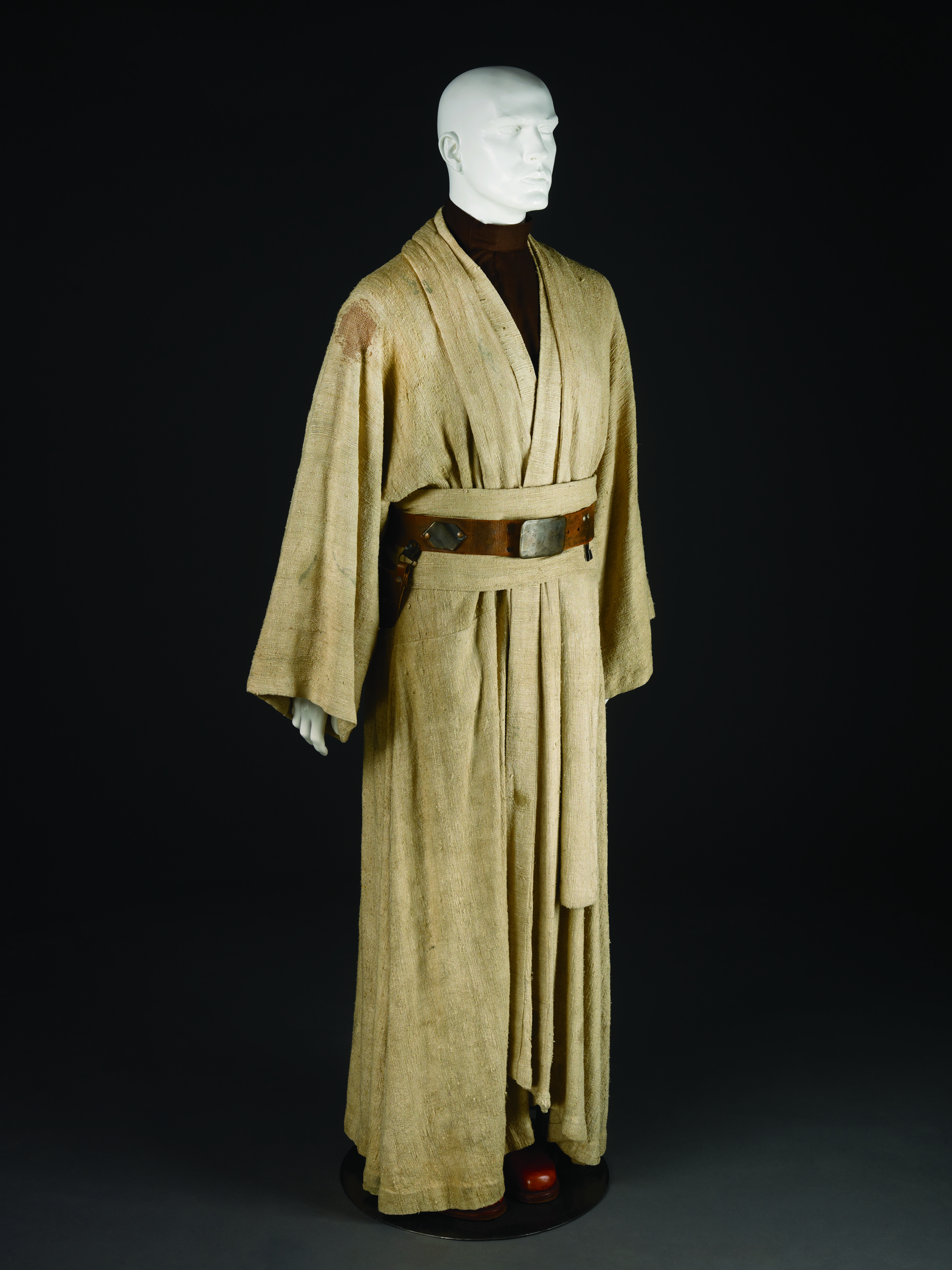 Costume for Obi-Wan Kenobi, played by Alec Guinness in the 1977 film Star Wars: Episode IV - A New Hope 