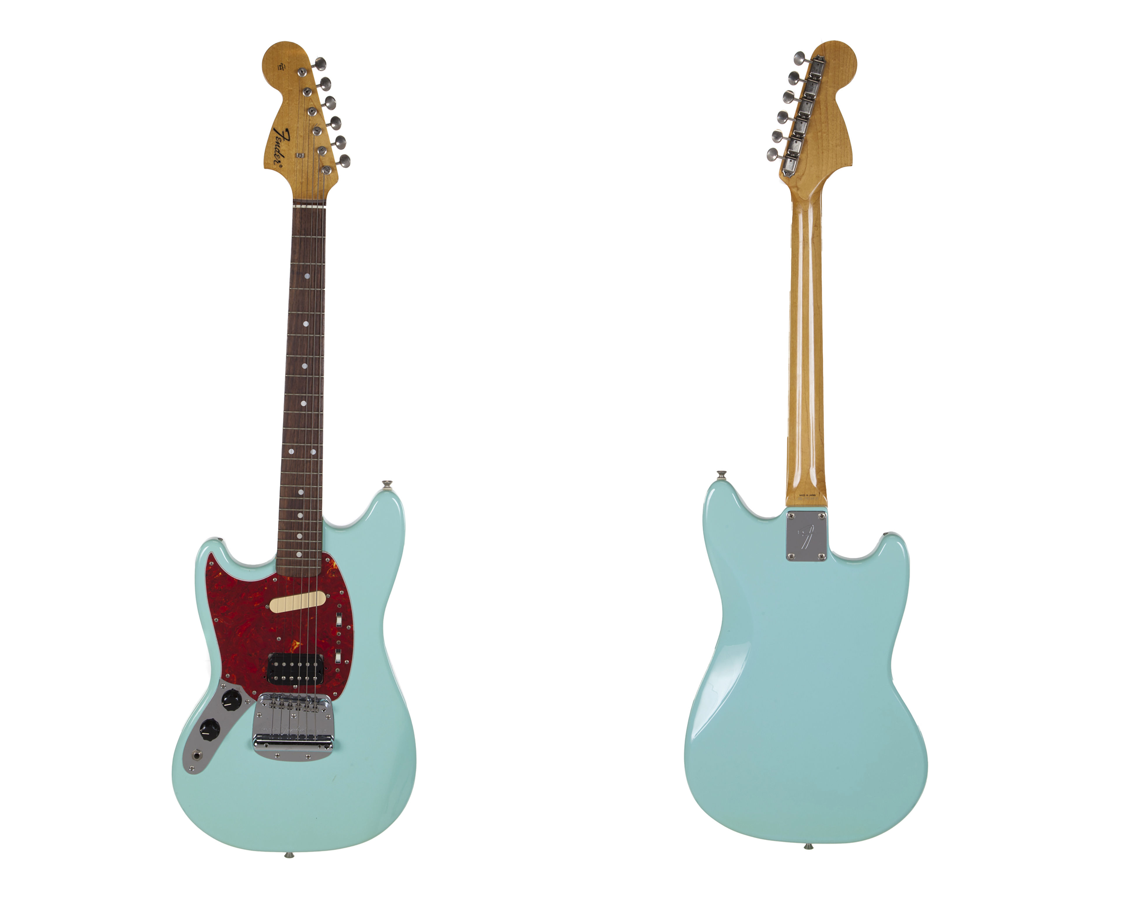 The Fender used by Kurt Cobain during Nirvana's In Utero tour 