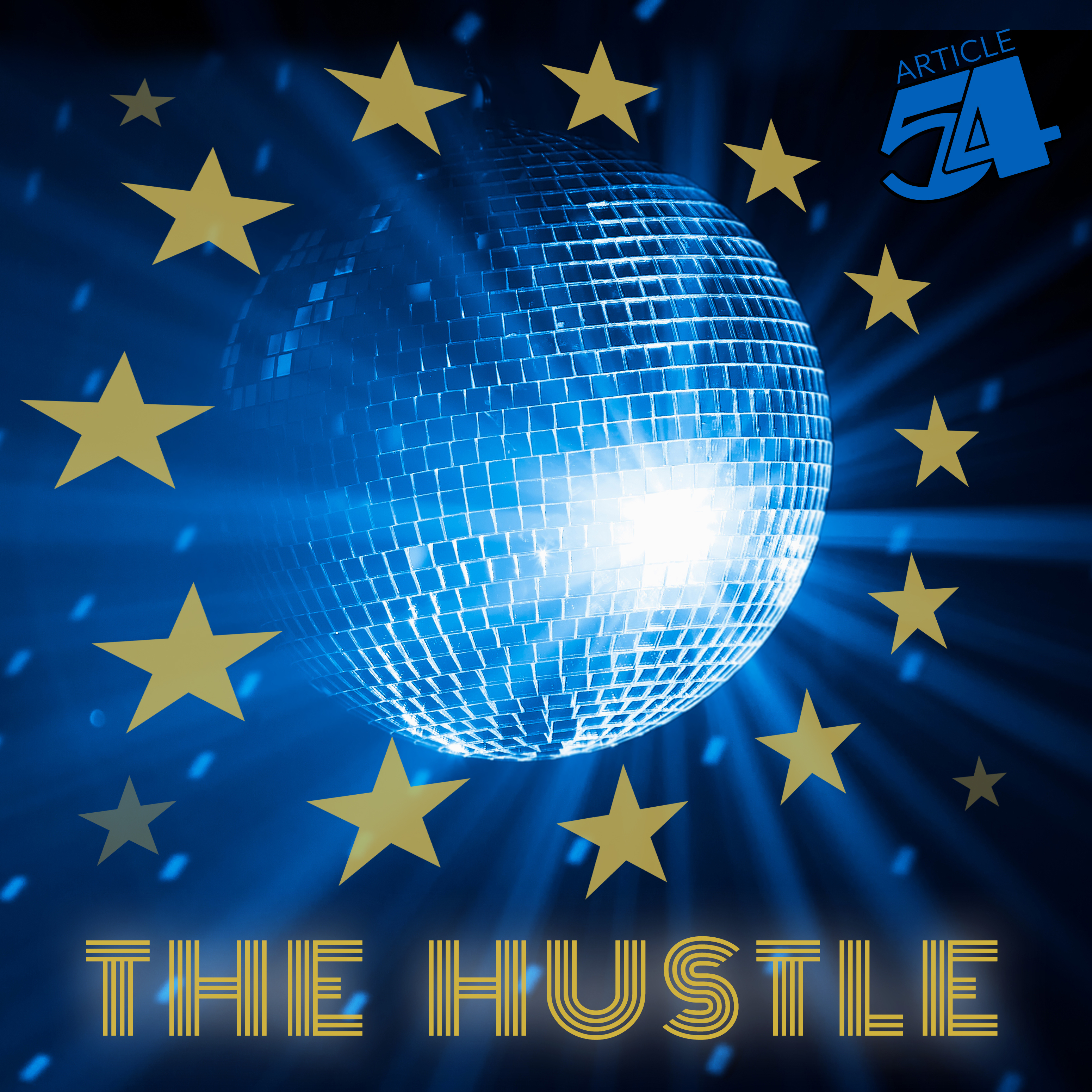 The front cover for the record The Hustle