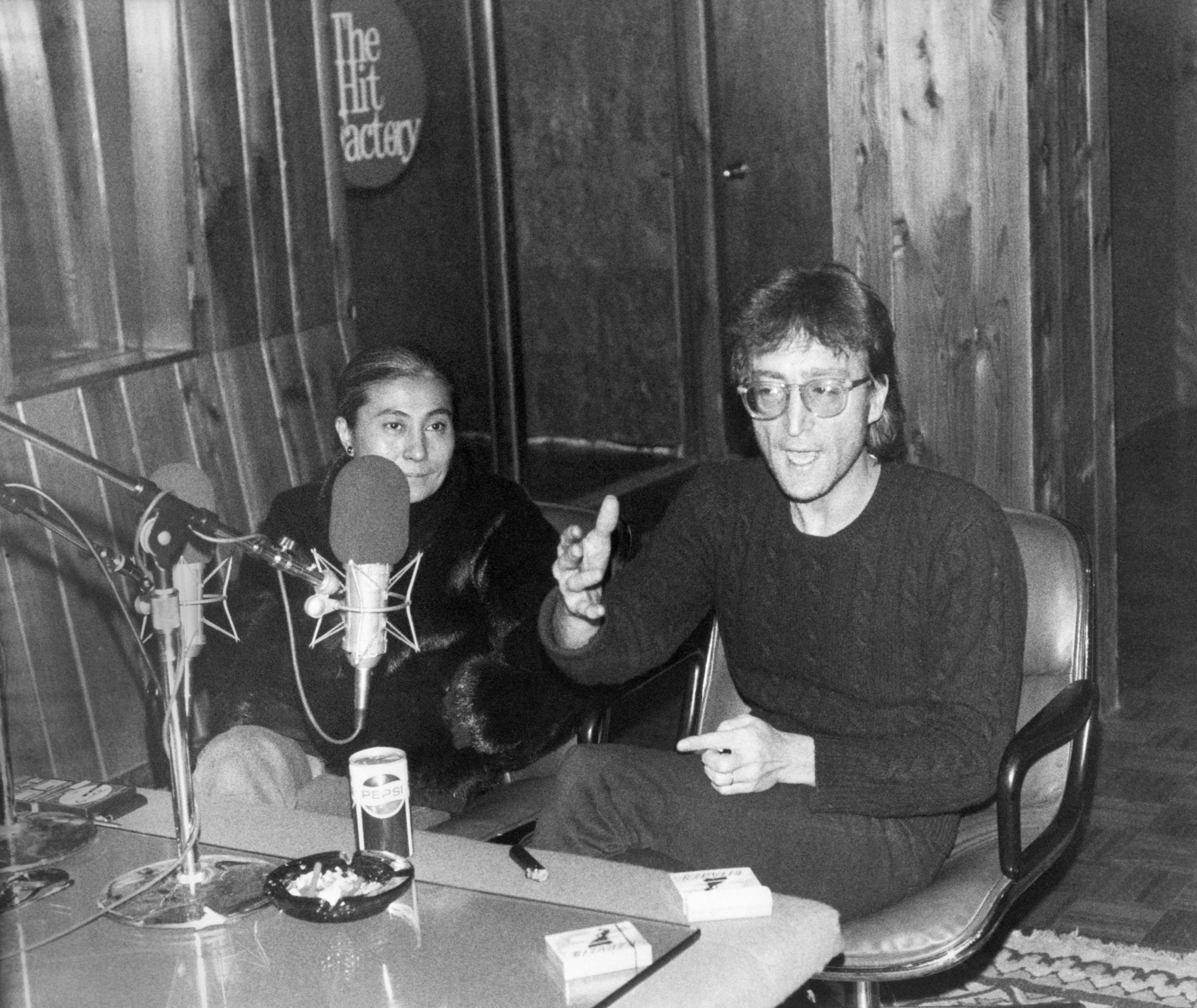 John Lennon and Yoko Ono