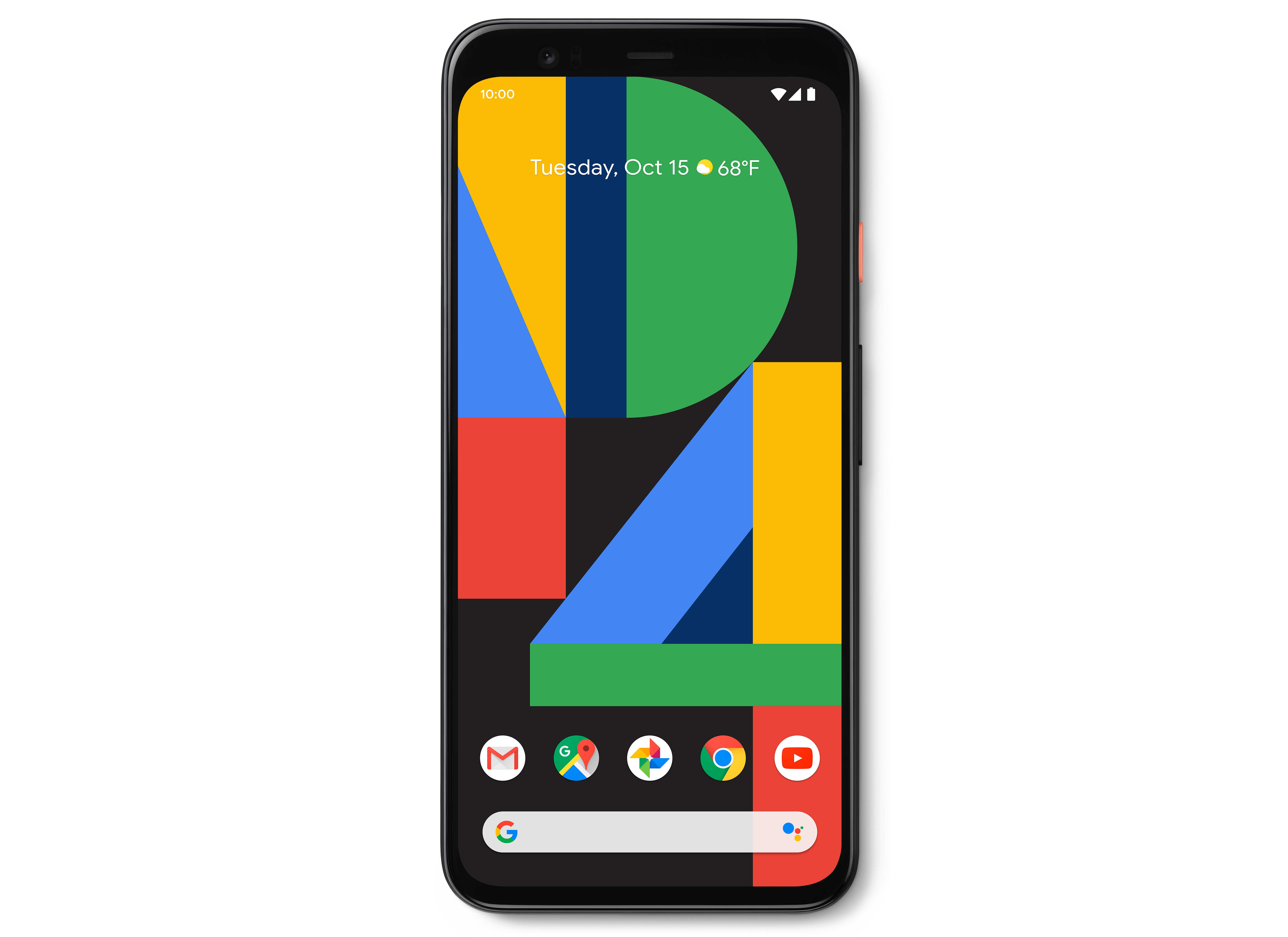 The Google Pixel 4 smartphone